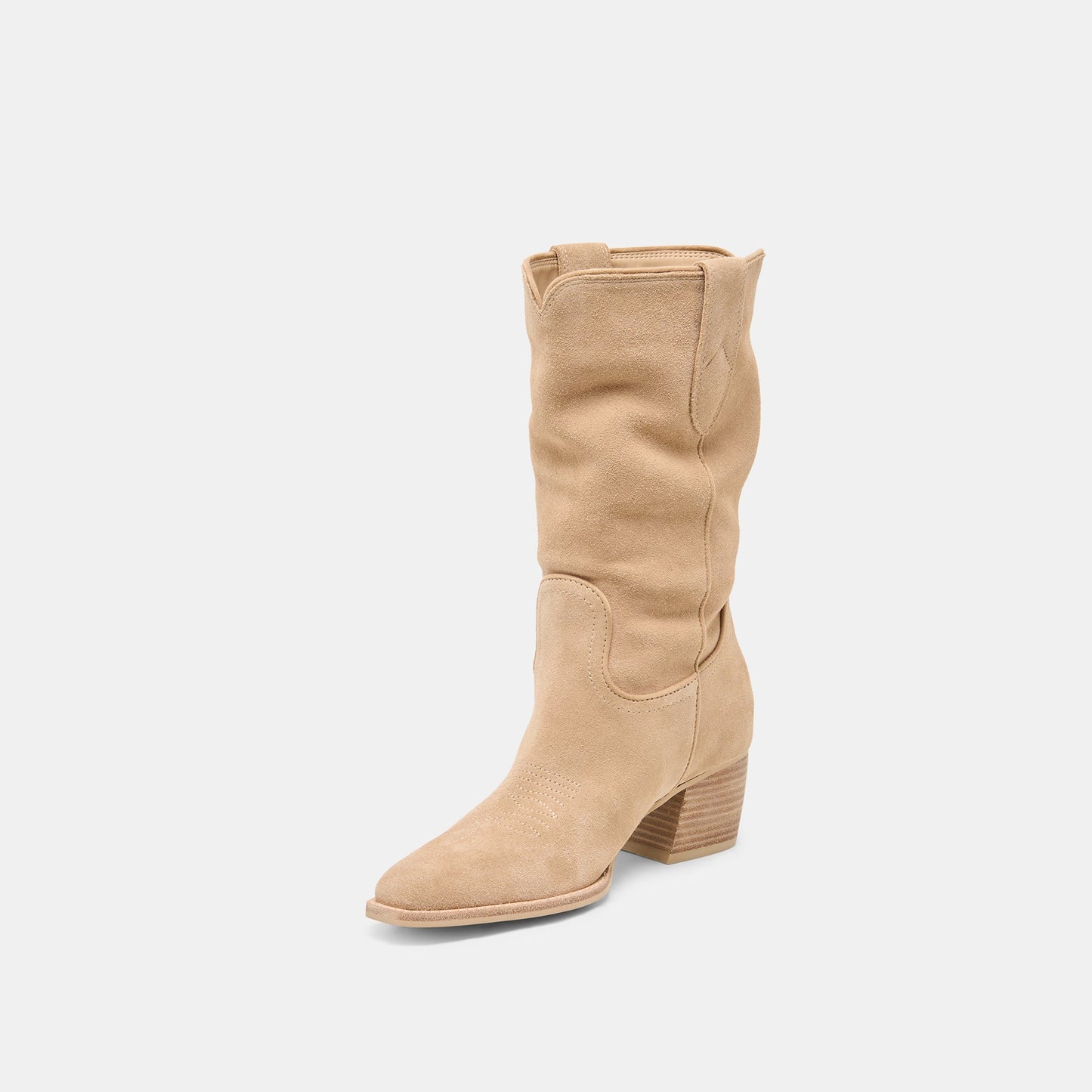 Vergil Camel Suede Boots Dolce Vita On sale