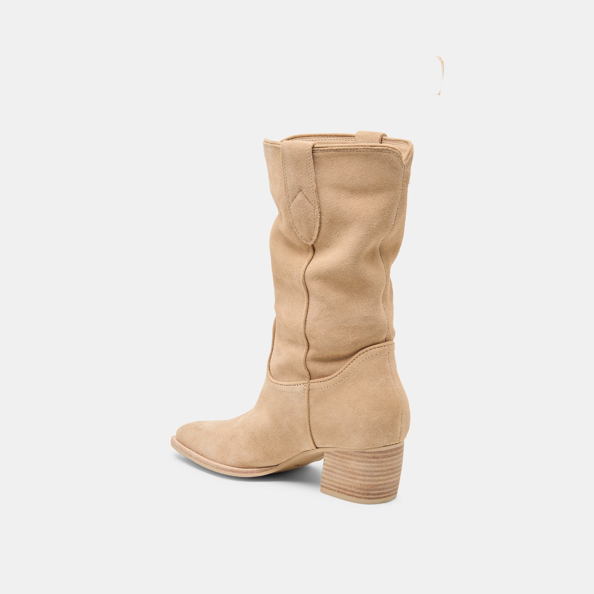 Vergil Camel Suede Boots Dolce Vita On sale