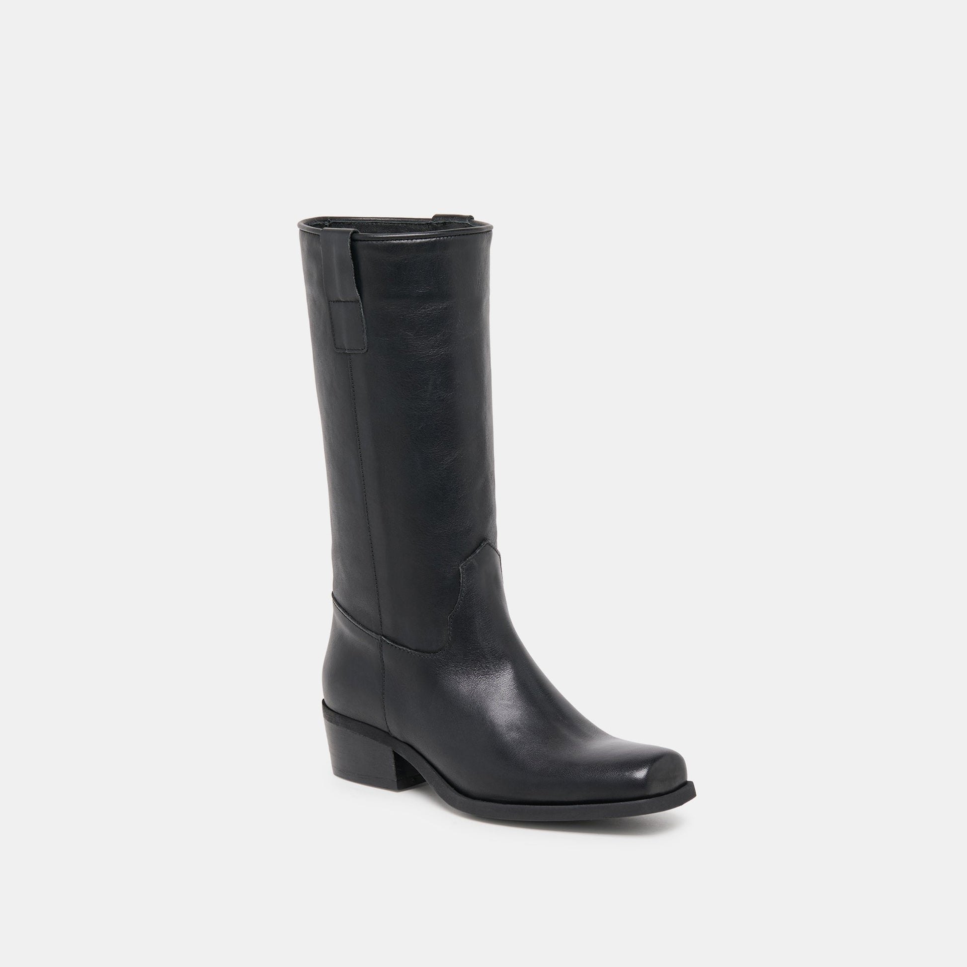 Romie Black Leather Boots Dolce Vita us