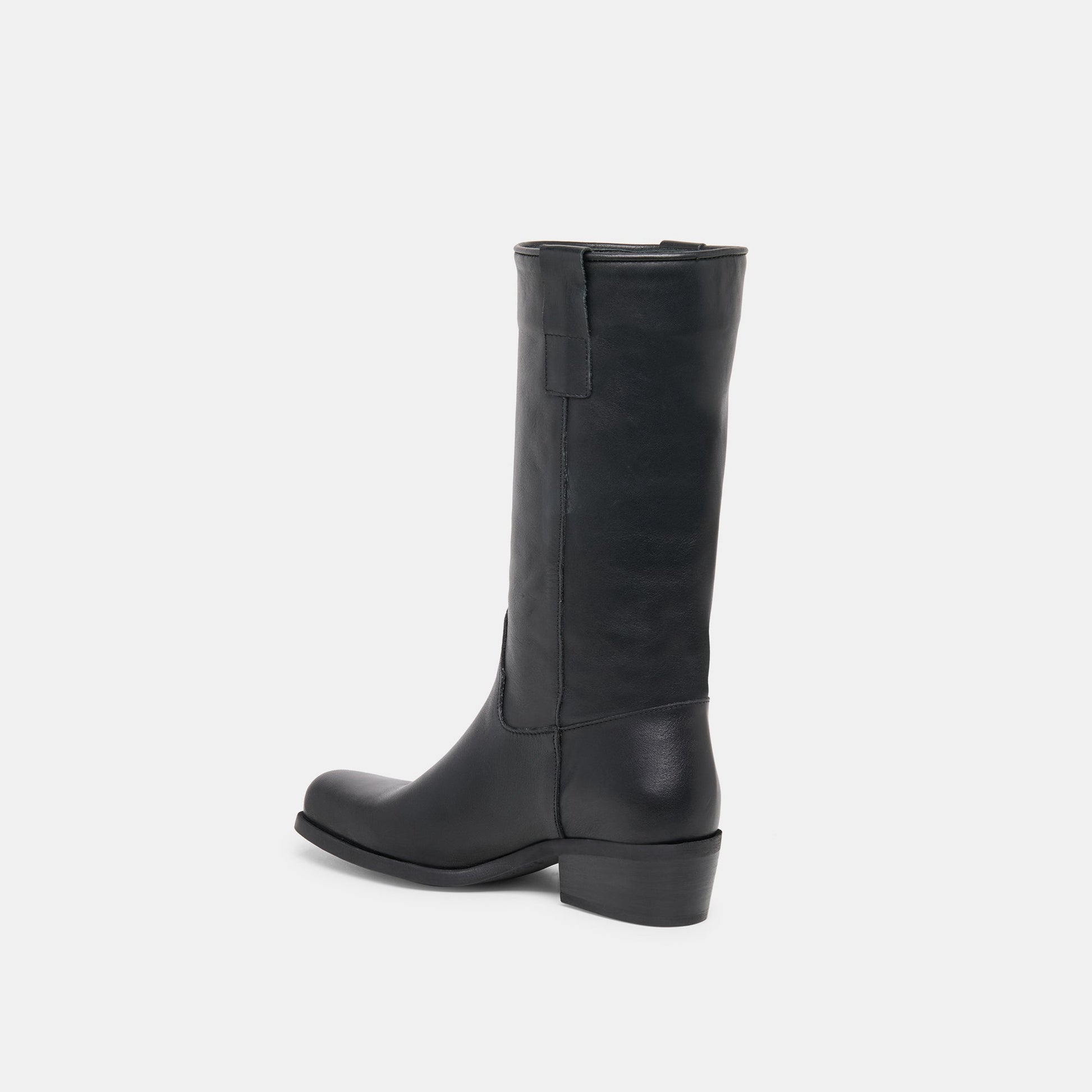 Romie Black Leather Boots Dolce Vita us