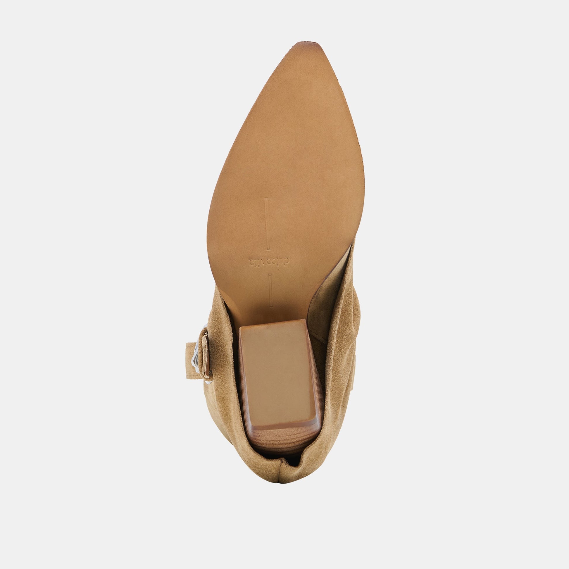 ROGUE Camel Suede Mid-Calf Western Slouch Boots Dolce Vita Discount