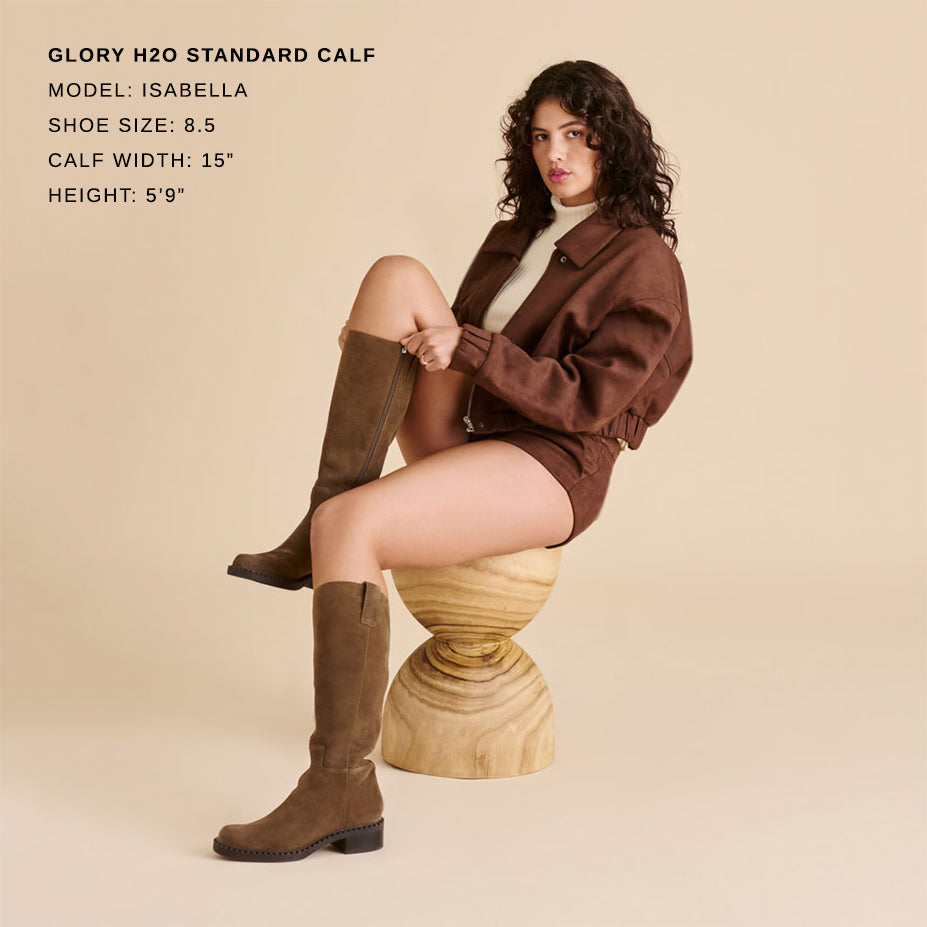 Glory H2O Waterproof Olive Suede Boots Dolce Vita Outlet