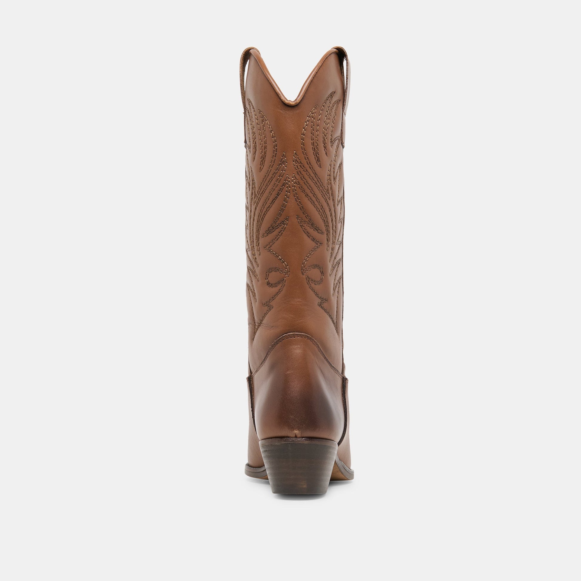 Tanner Chestnut Leather Boots Dolce Vita us
