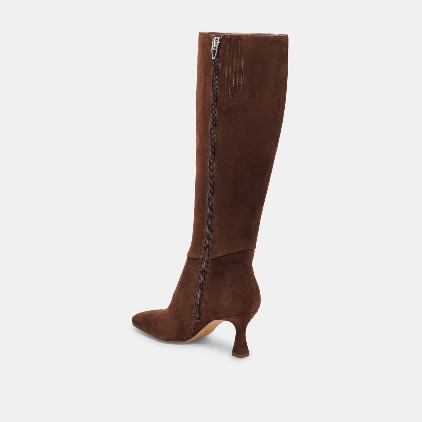 GYRA WIDE CALF BOOTS DK BROWN SUEDE
 – Dolce Vita Dolce Vita Sale