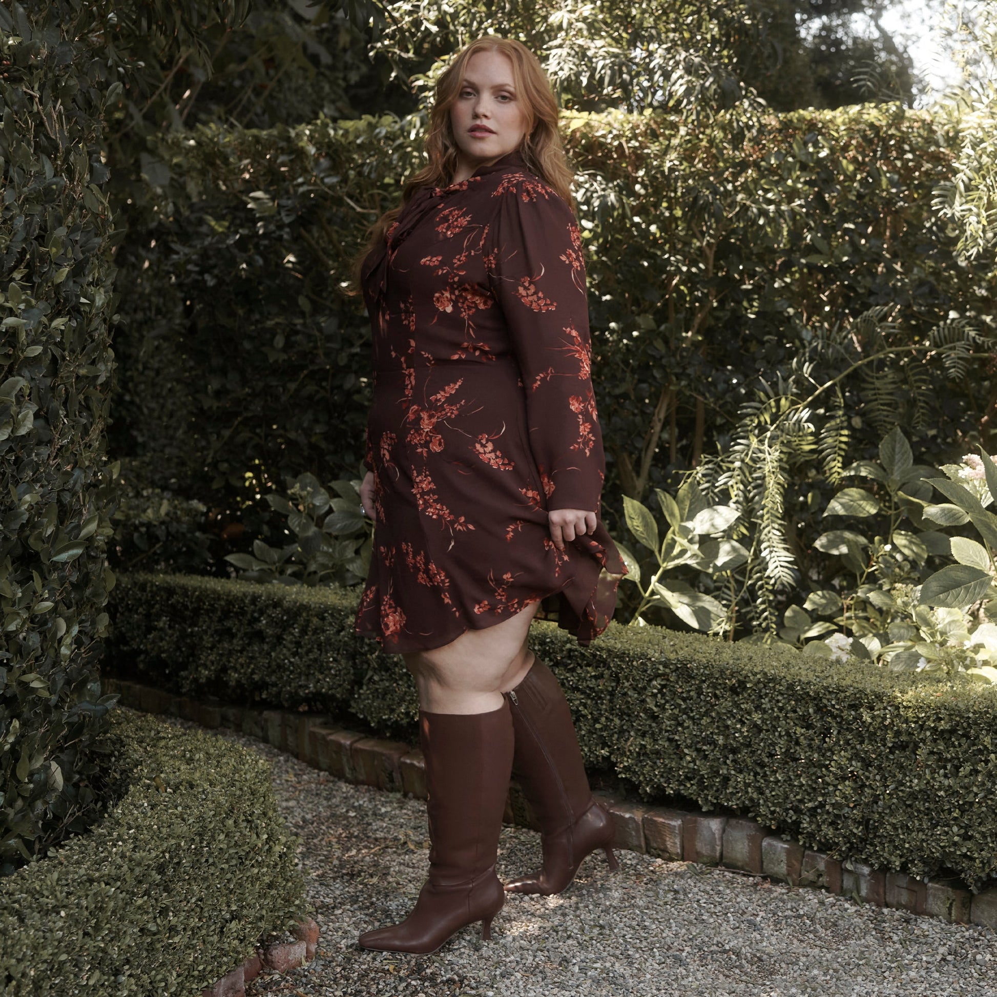 Gyra Extra Wide Calf Chocolate Boots | Leather Wide Calf Boots
 – Dolce Vita Dolce Vita us