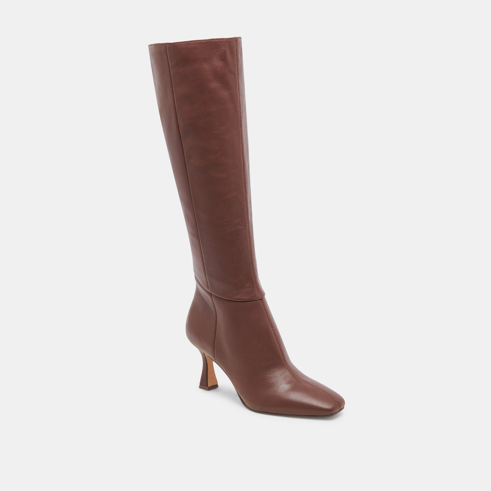 Gyra Extra Wide Calf Chocolate Boots | Leather Wide Calf Boots
 – Dolce Vita Dolce Vita us