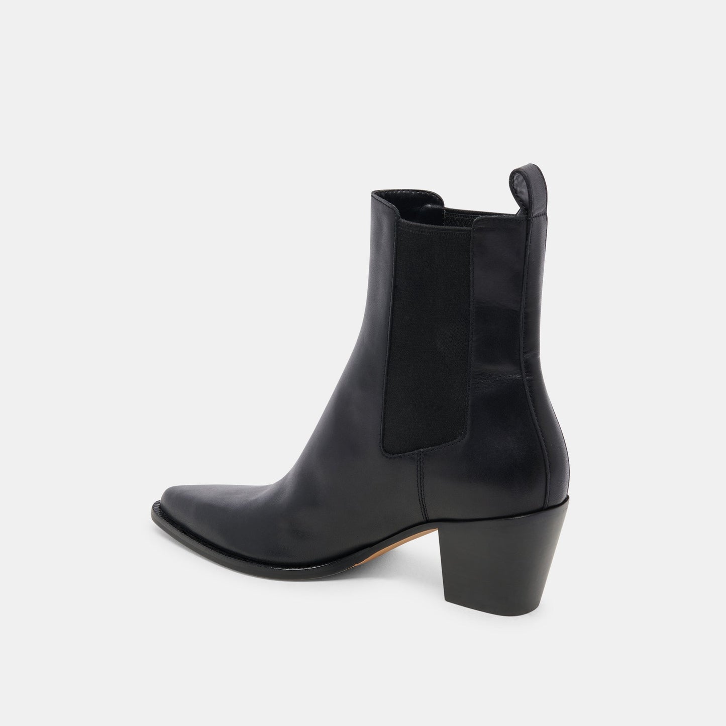 SHADIE H2O WIDE BOOTIES BLACK LEATHER
 – Dolce Vita Dolce Vita Discount