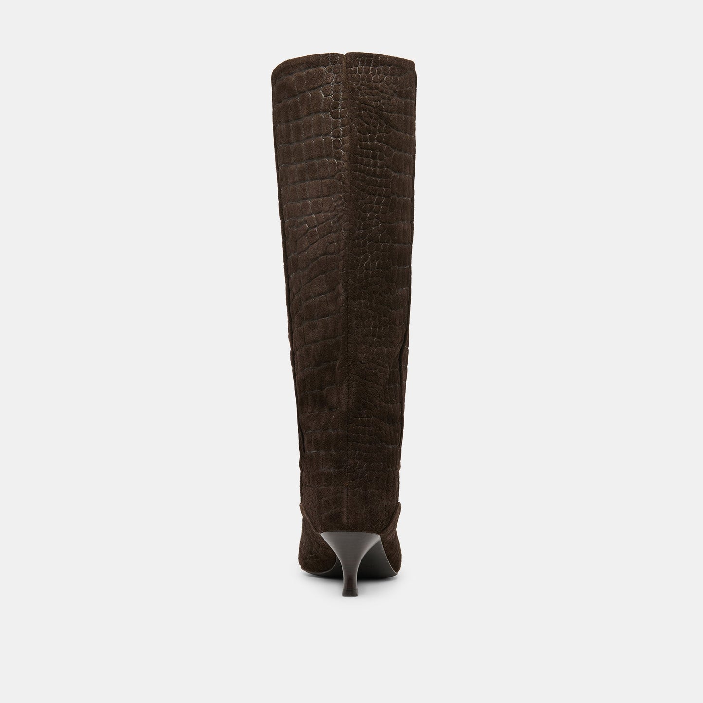 Roxla Dk Chocolate Croco Embossed Leather Boots Dolce Vita Online