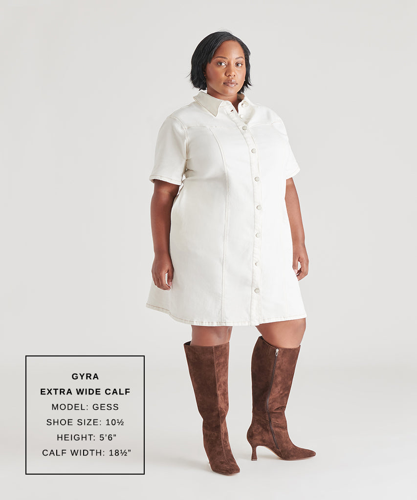 Gyra Extra Wide Calf Brown Suede Boots | Suede Wide Calf Boots
 – Dolce Vita Dolce Vita Outlet