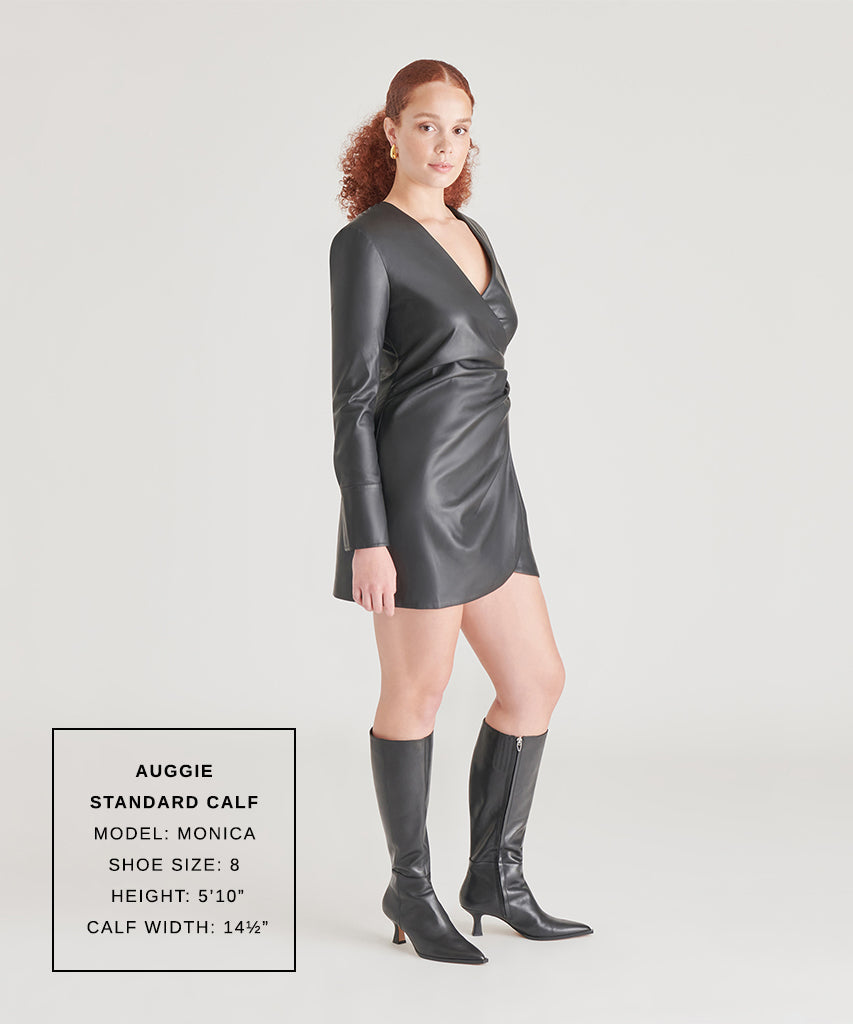 Auggie Black Leather Boots Dolce Vita On sale