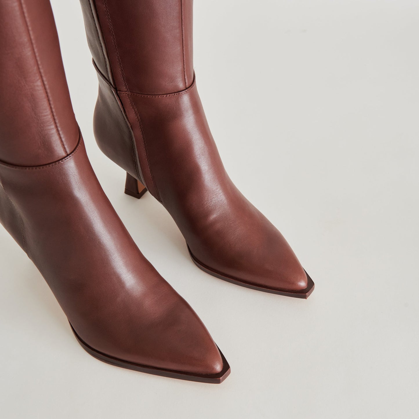 Auggie Boots | Chocolate Leather Boots by Dolce Vita Dolce Vita New
