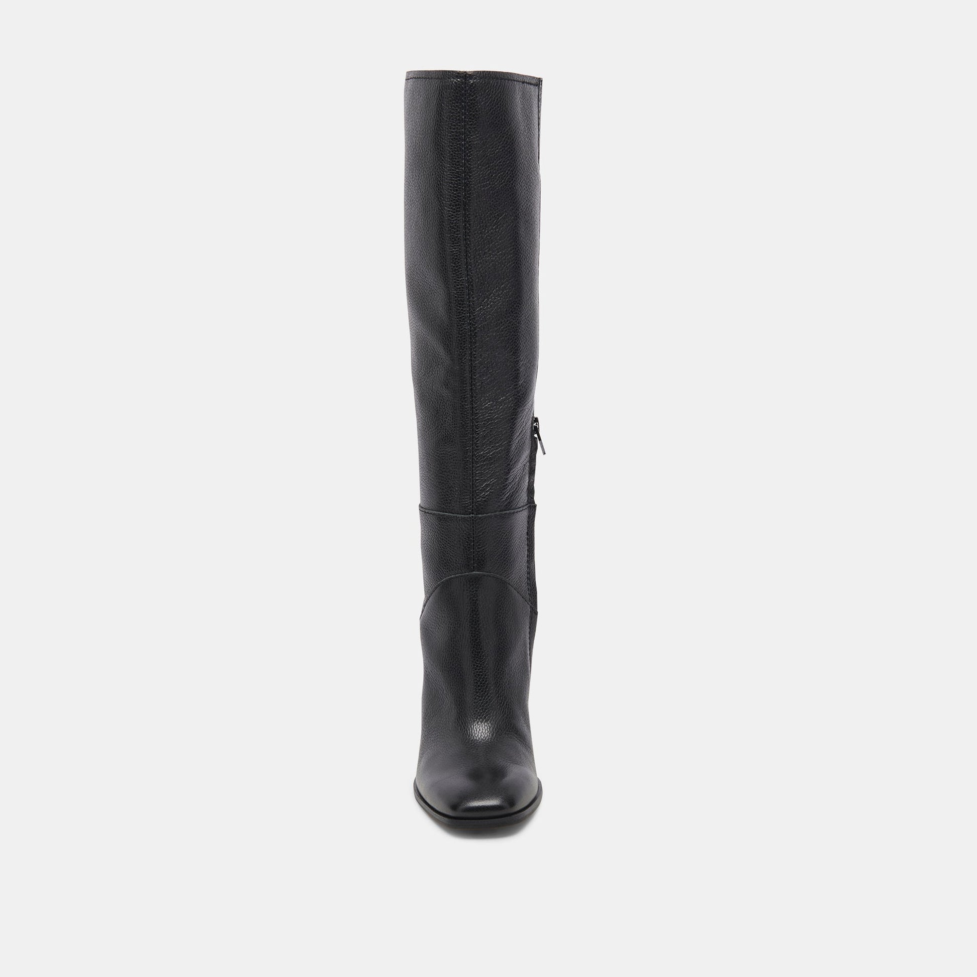 Fynn Boots Onyx Leather | Knee-High Onyx Leather Boots
 – Dolce Vita Dolce Vita Sale