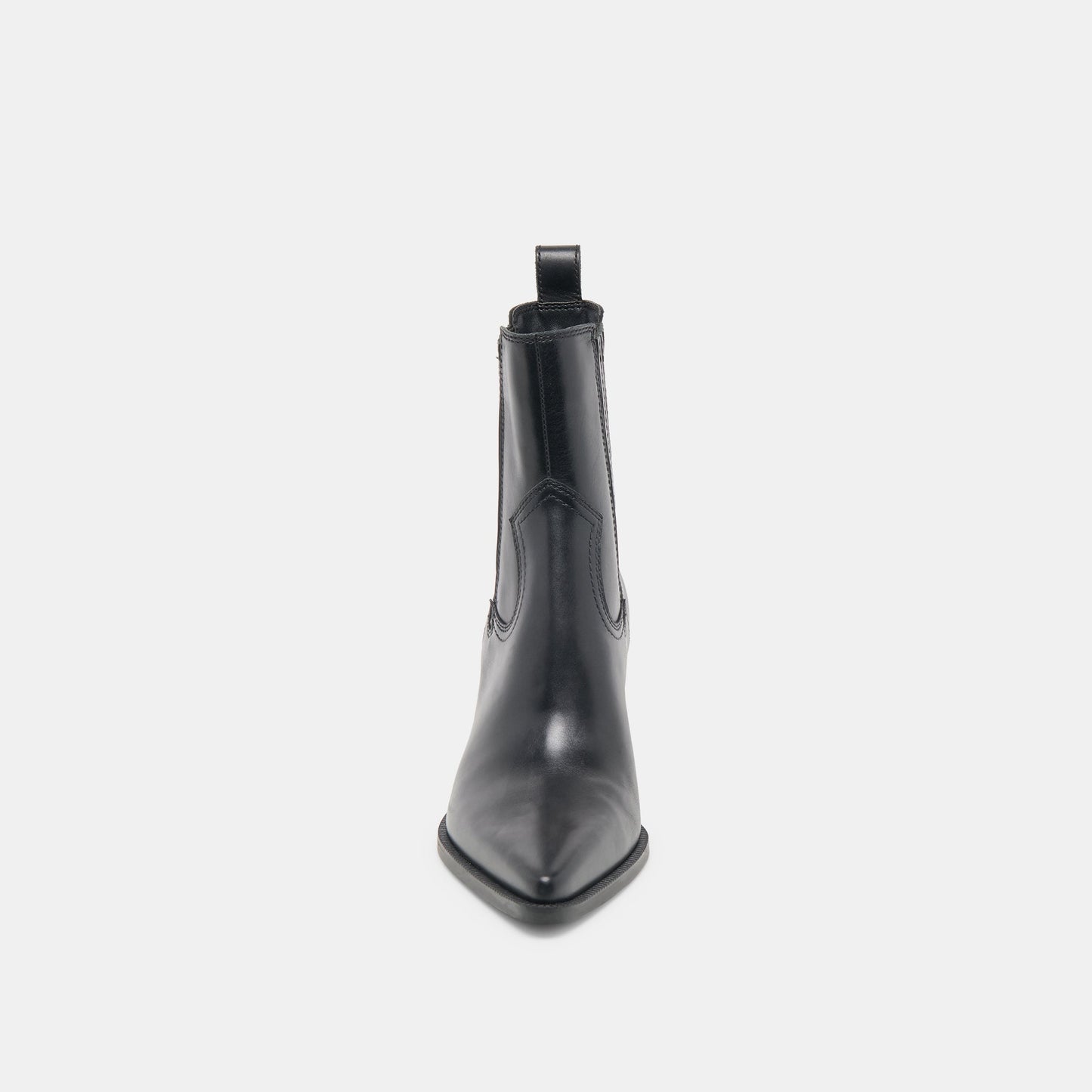 Slim Black Leather Booties Dolce Vita On sale