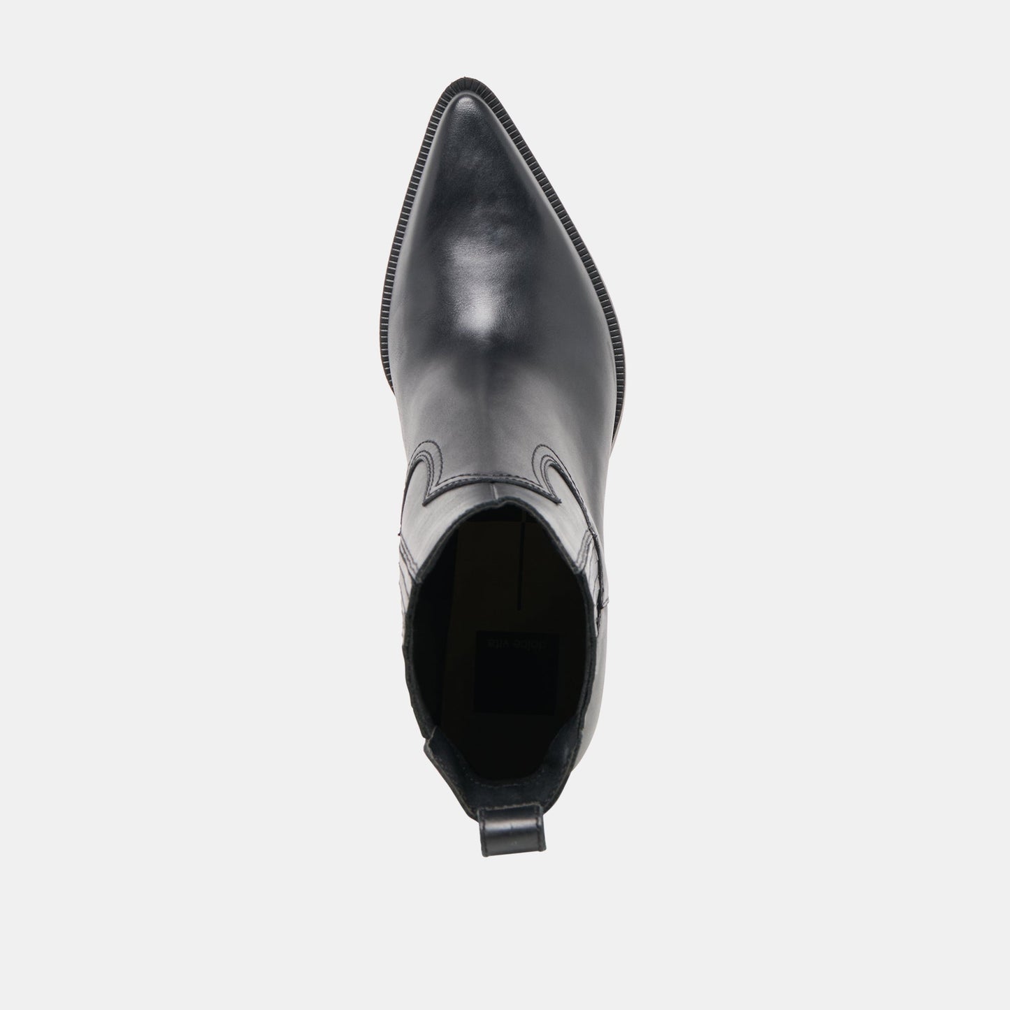 Slim Black Leather Booties Dolce Vita On sale