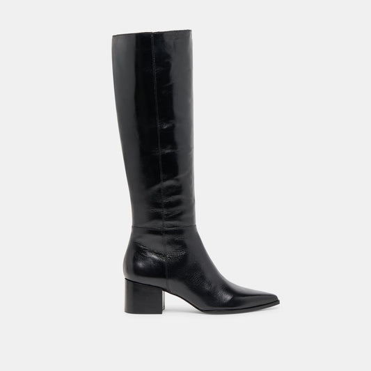 Kirson Black Leather Boots Dolce Vita For sale