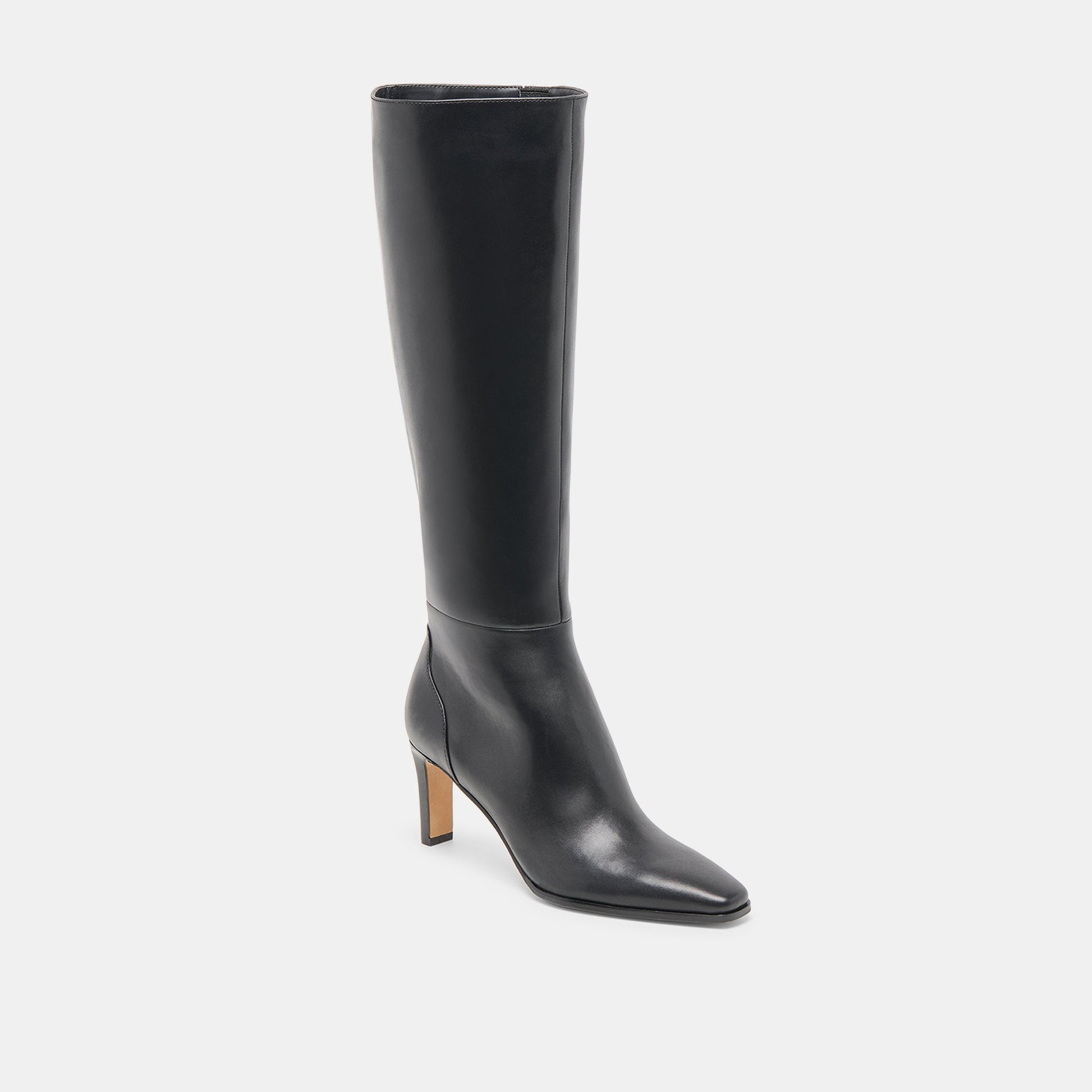 Emmi Black Leather Boots Dolce Vita us