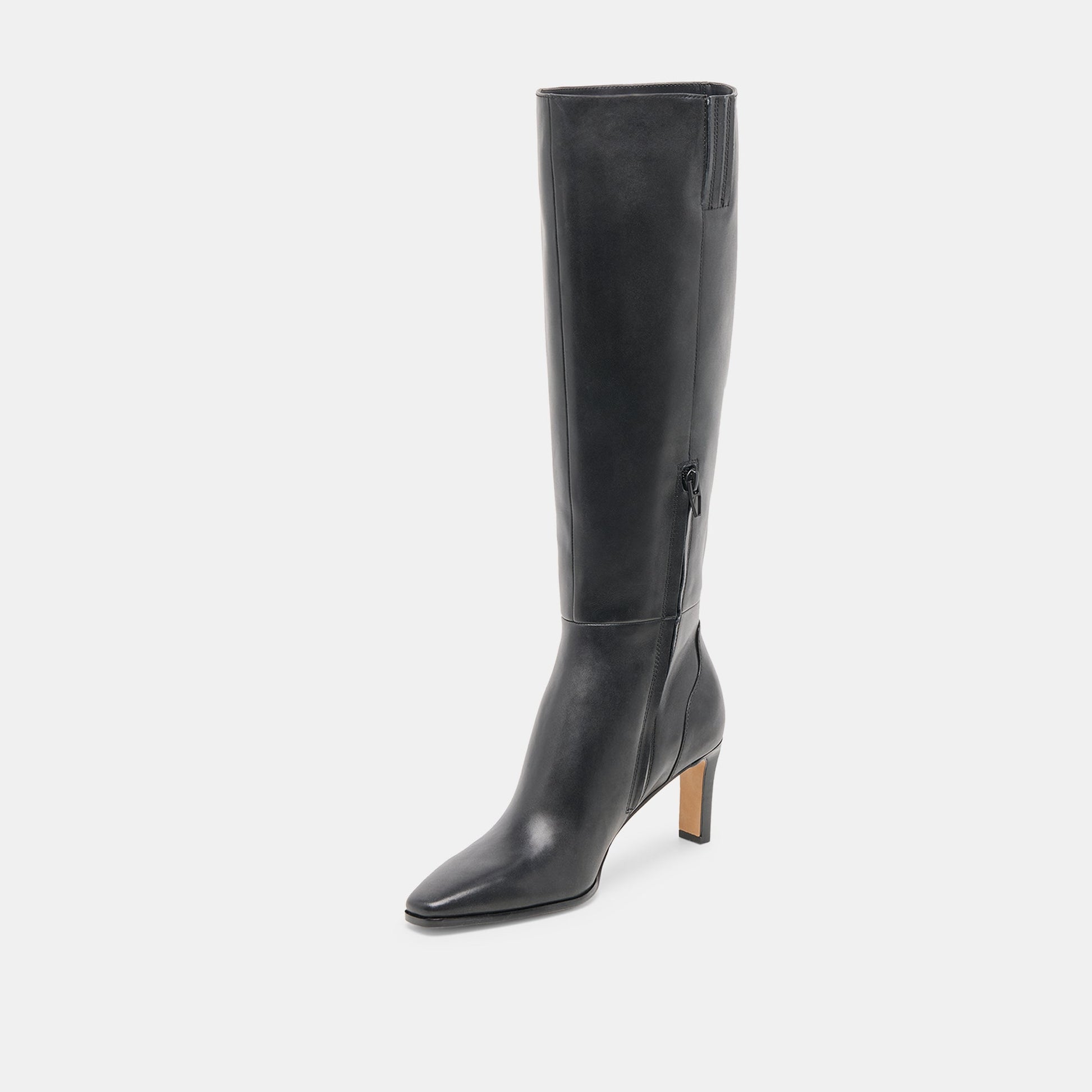 Emmi Black Leather Boots Dolce Vita us
