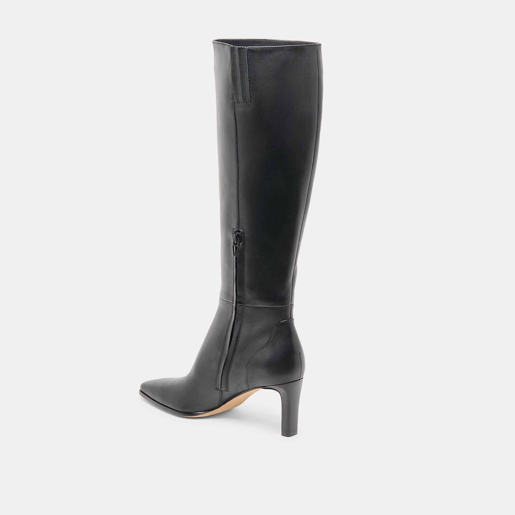 Emmi Black Leather Boots Dolce Vita us