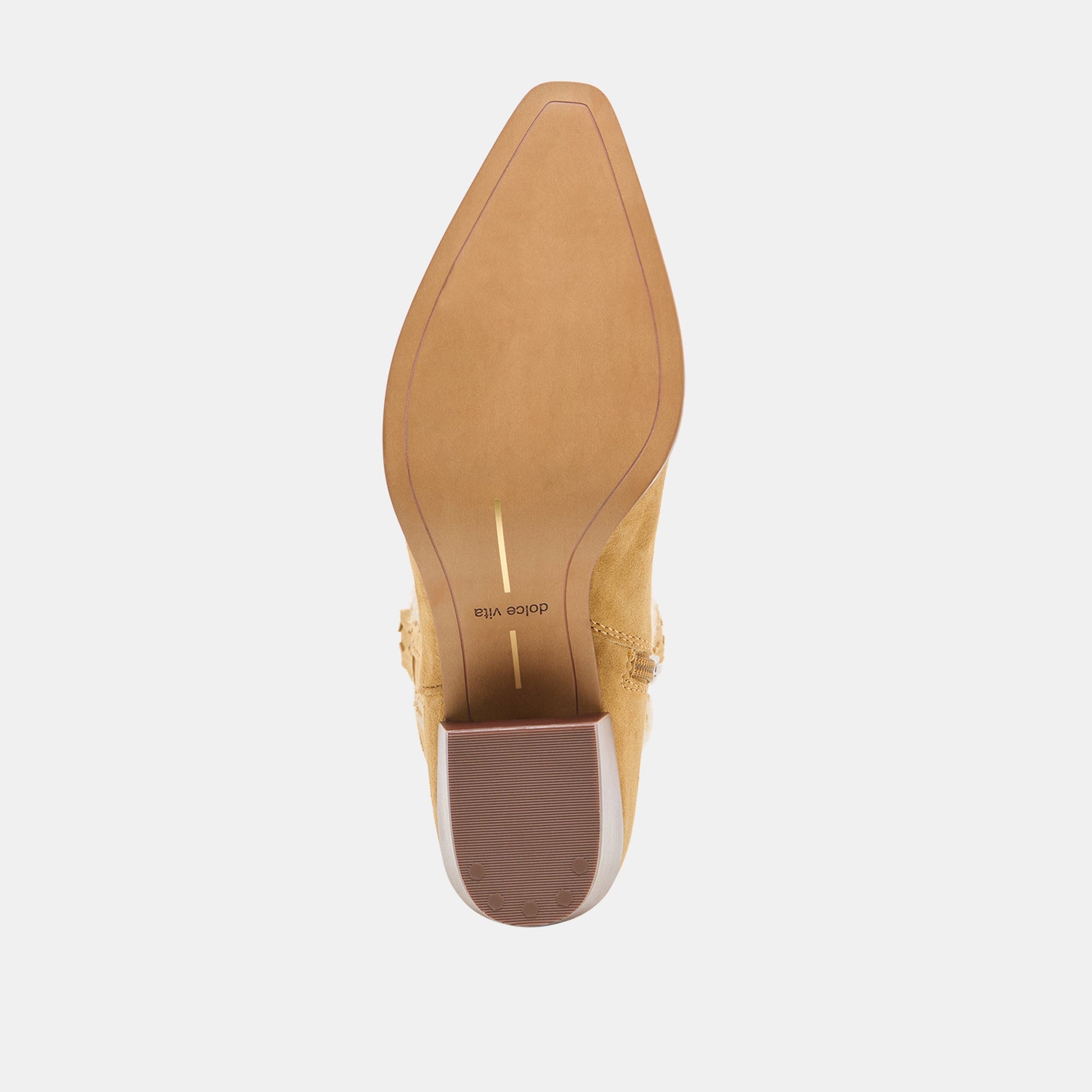 Vila Caramel Suede Boots Dolce Vita Online