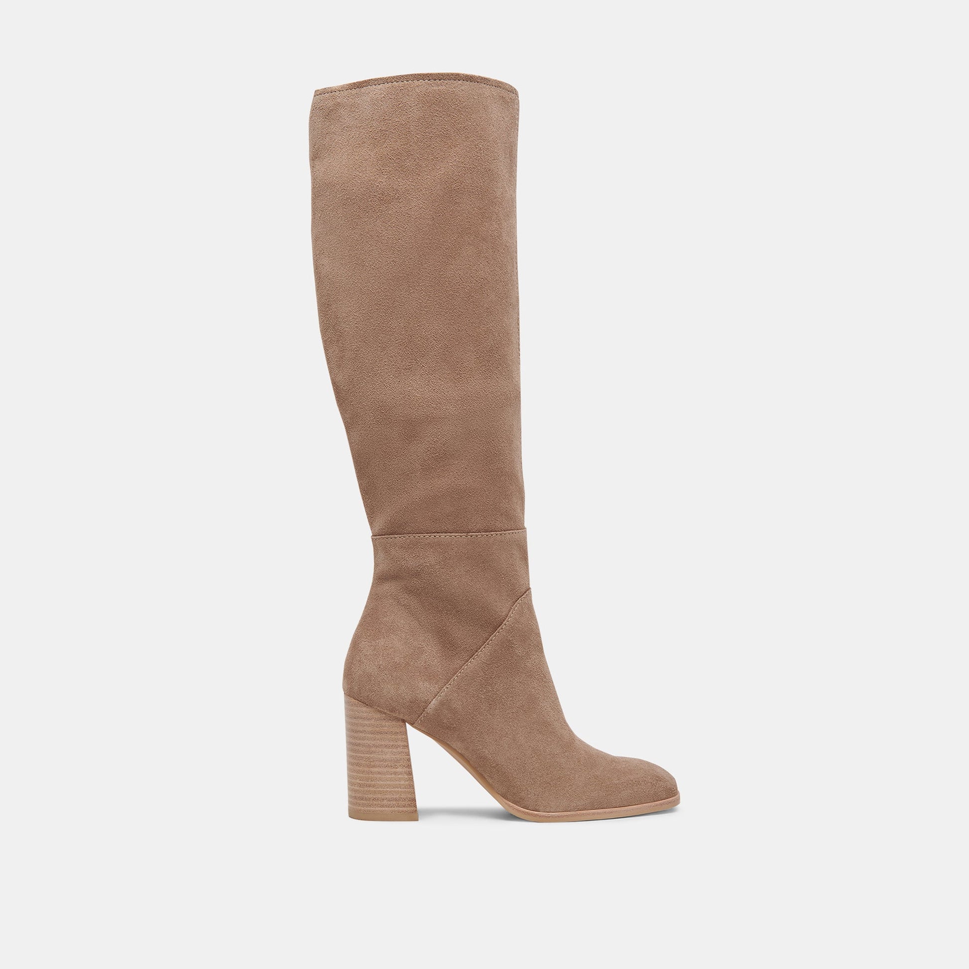 FYNN Boots Truffle Suede | Knee-High Truffle Suede Boots
 – Dolce Vita Dolce Vita Outlet