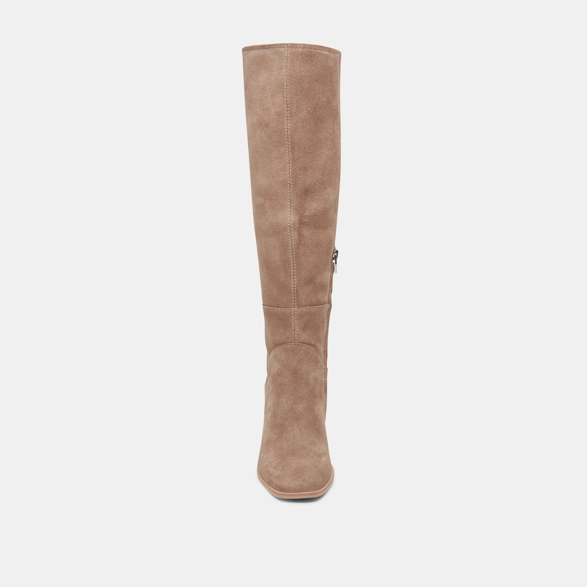 FYNN Boots Truffle Suede | Knee-High Truffle Suede Boots
 – Dolce Vita Dolce Vita Outlet