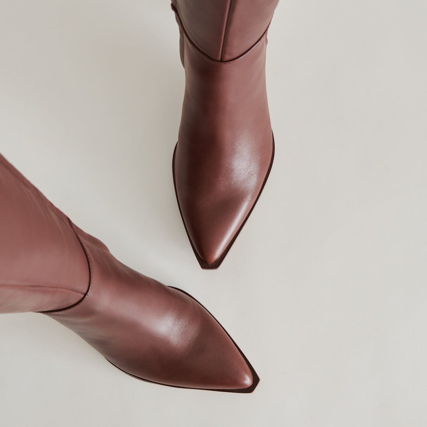 Auggie Wide Calf Boots | Chocolate Leather Boots by Dolce Vita Dolce Vita Discount