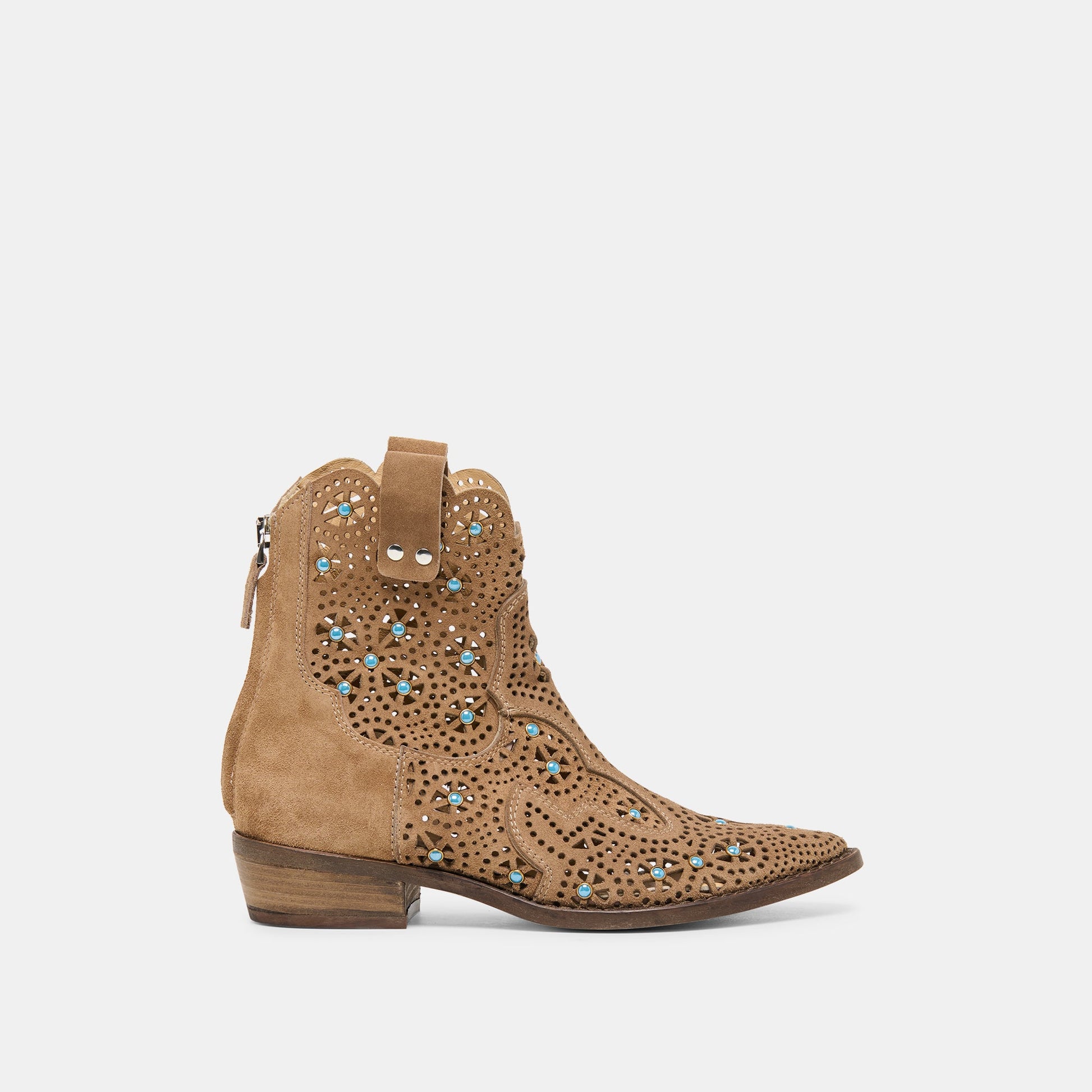 Oakly Mushroom Suede Booties Dolce Vita Online