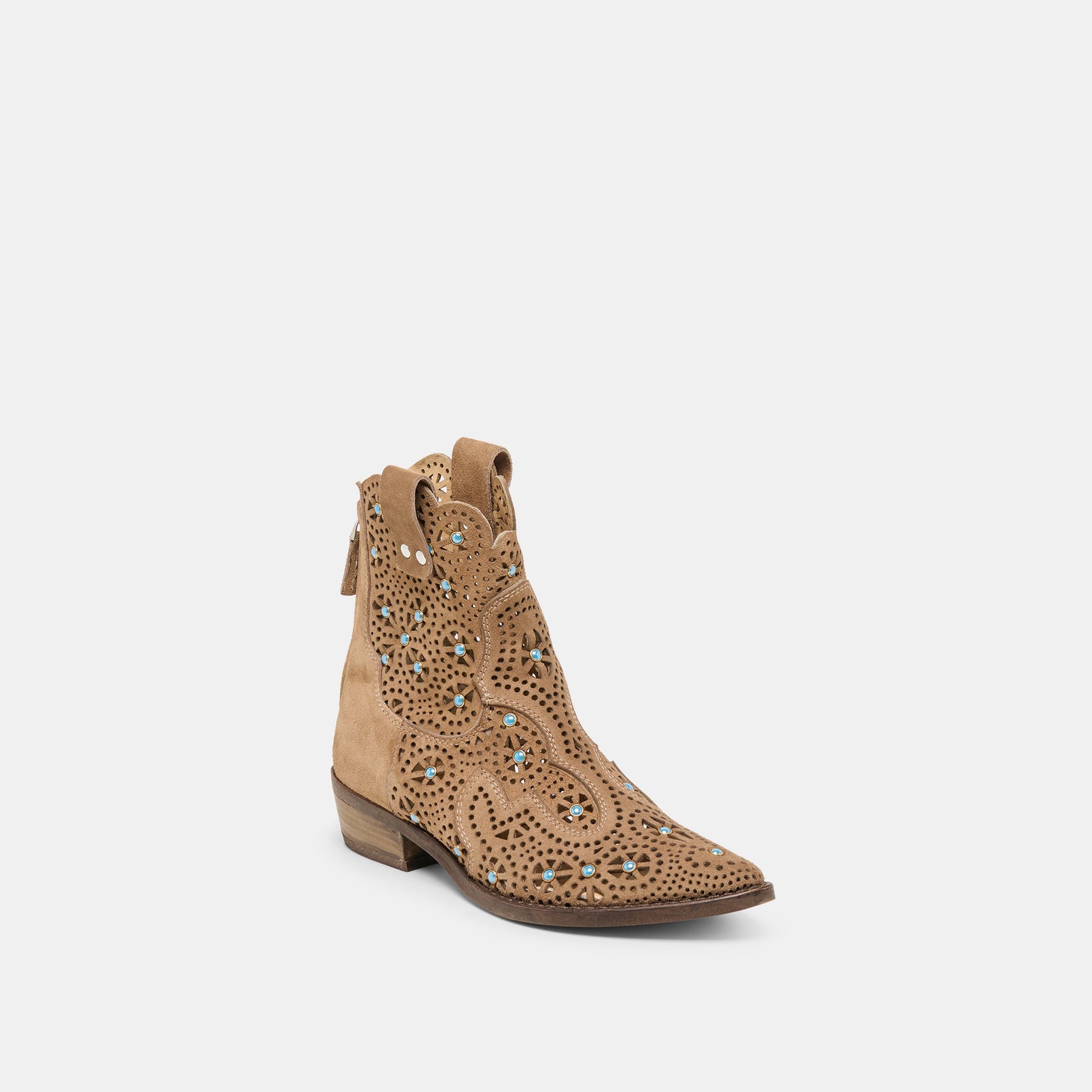 Oakly Mushroom Suede Booties Dolce Vita Online