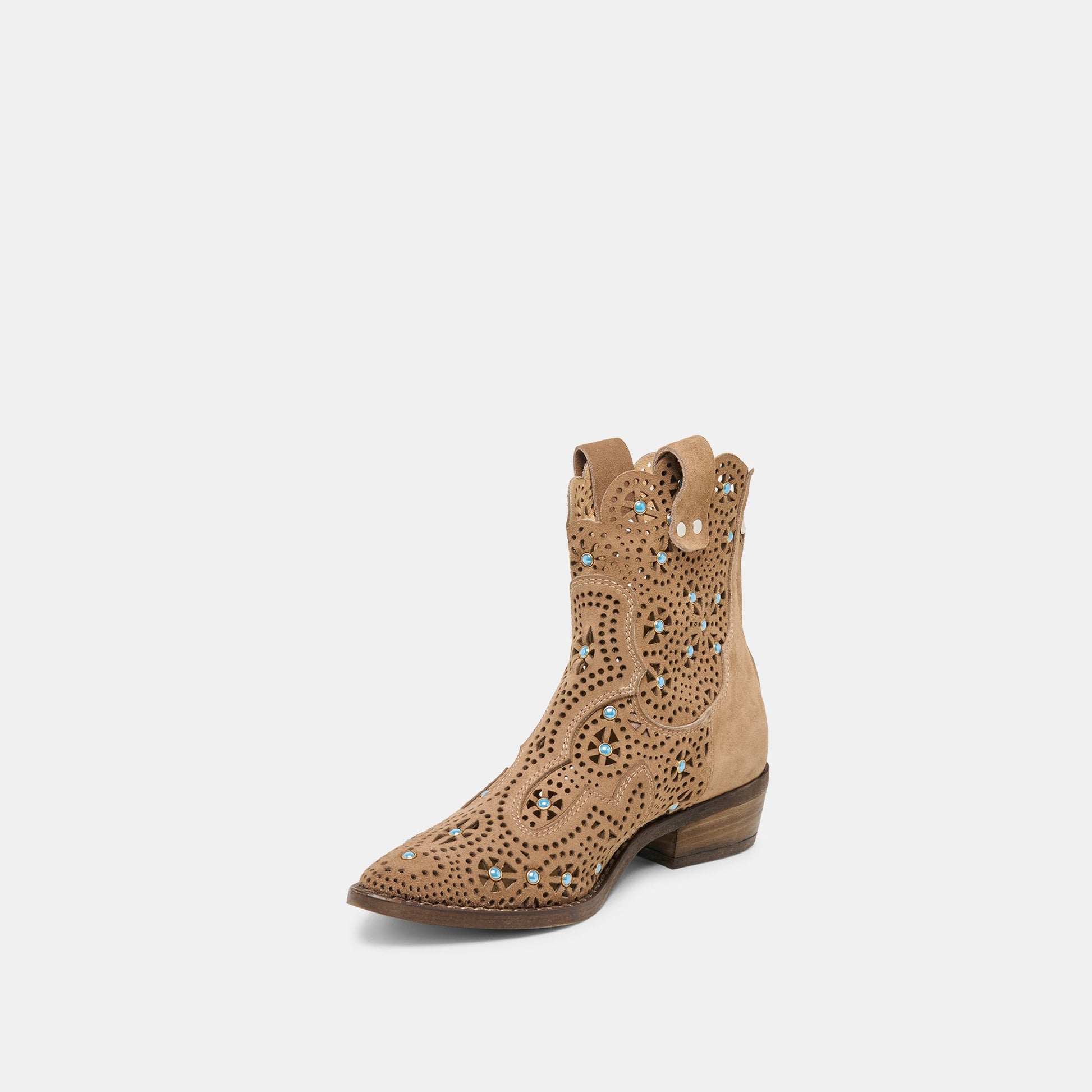 Oakly Mushroom Suede Booties Dolce Vita Online