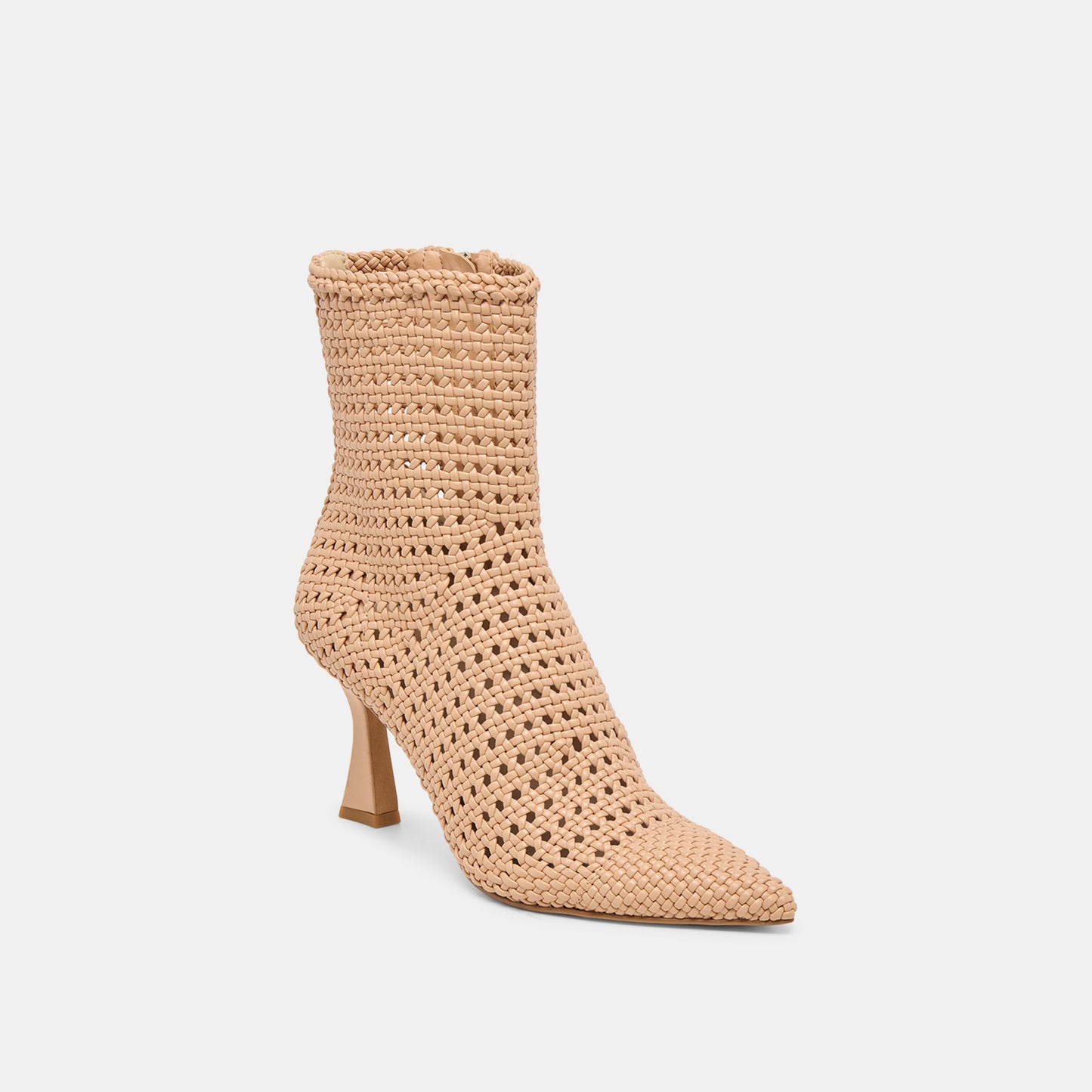 Embry Lt Tan Woven Stella Booties Dolce Vita Sale