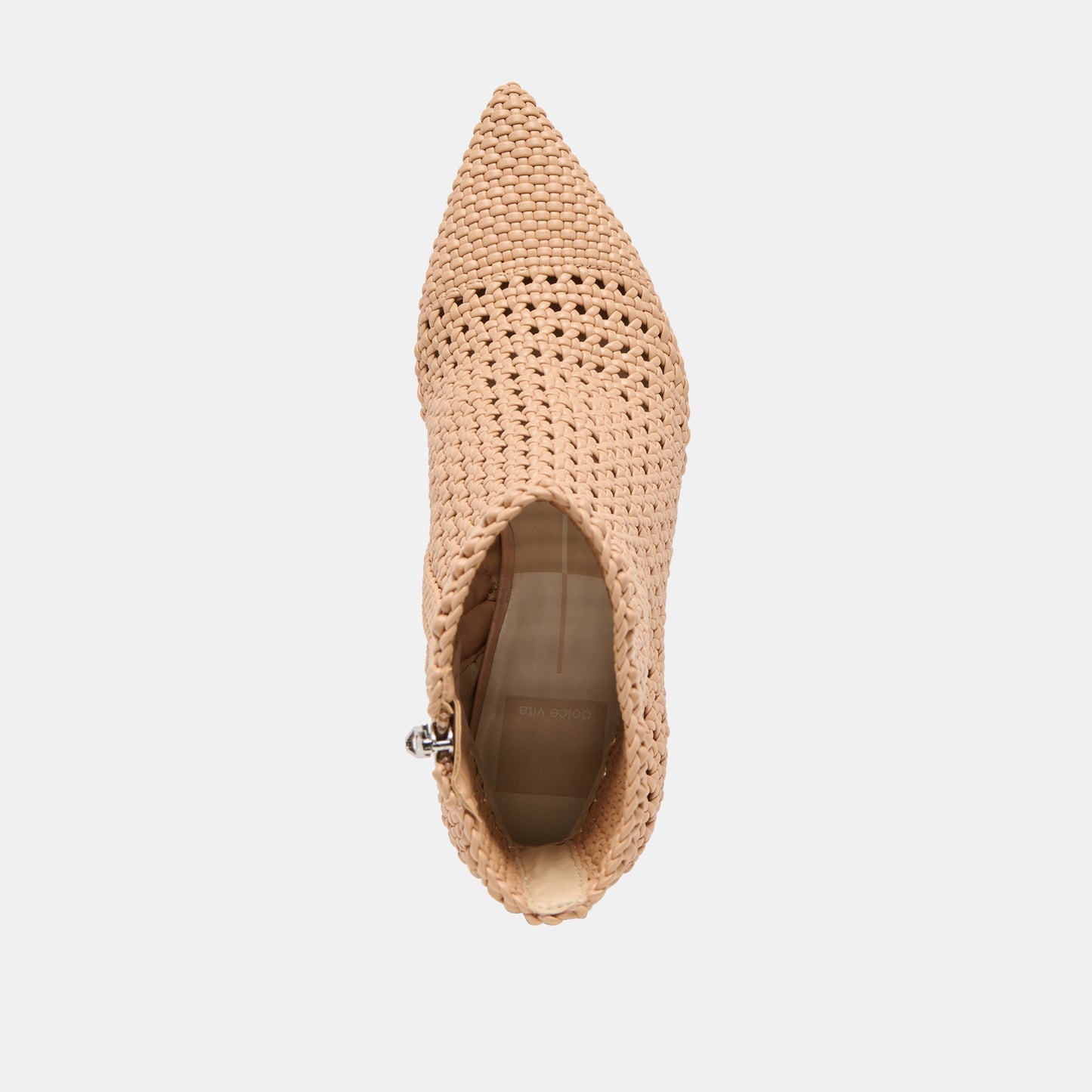 Embry Lt Tan Woven Stella Booties Dolce Vita Sale