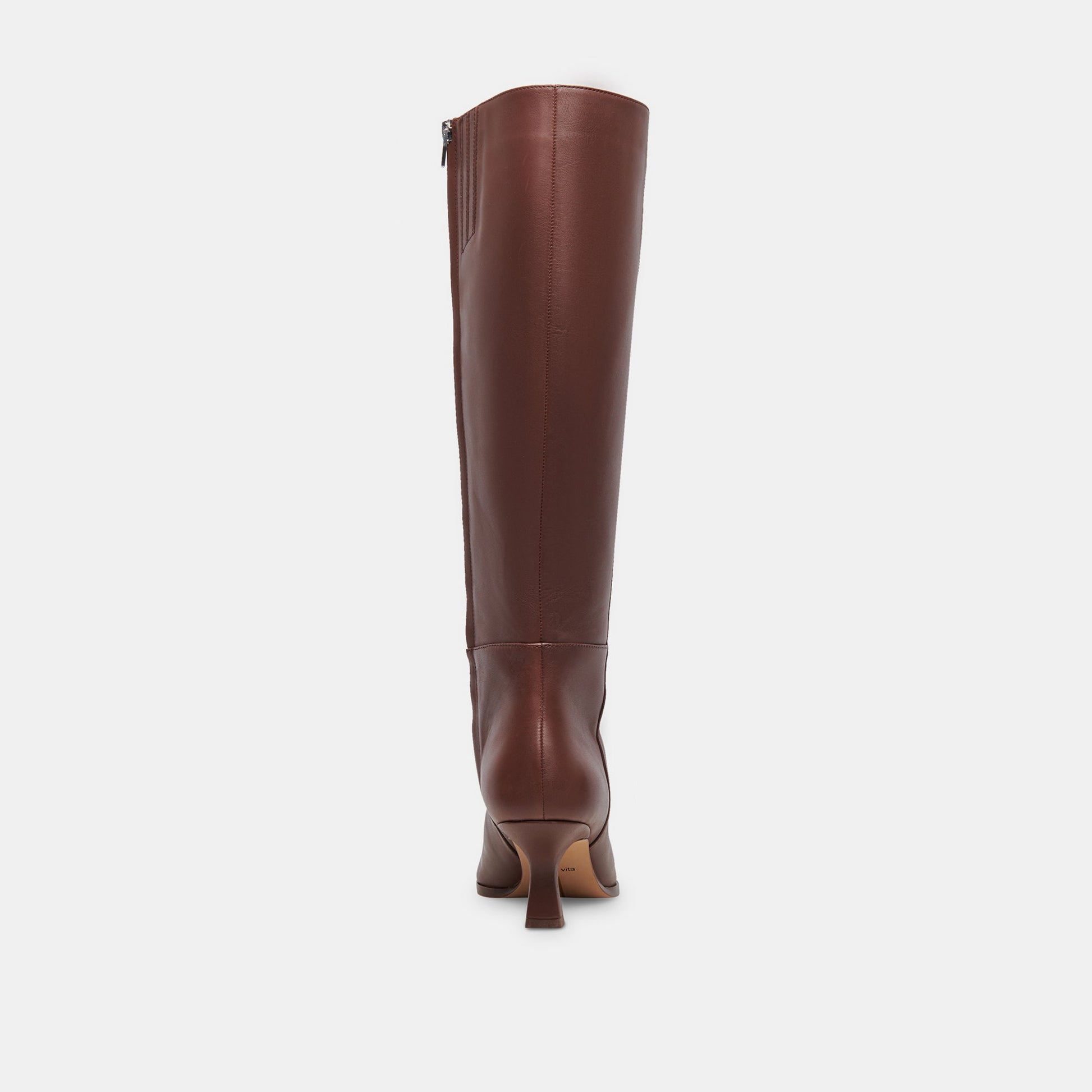 Auggie Extra Wide Calf Chocolate Boots | Leather Wide Calf Boots
 – Dolce Vita Dolce Vita Outlet