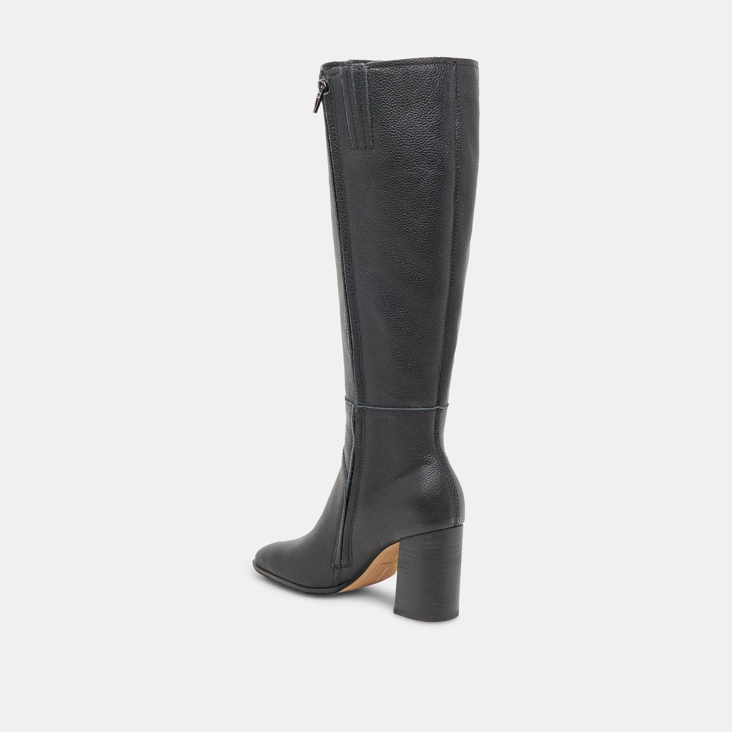 FYNN Wide Calf Boots Onyx Leather | Women's Onyx Knee-High Boots
 – Dolce Vita Dolce Vita For sale