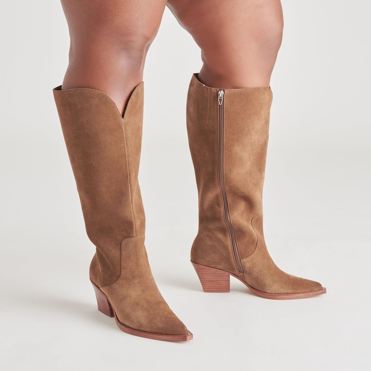 Raj Extra Wide Calf Brown Suede Boots | Suede Wide Calf Boots
 – Dolce Vita Dolce Vita us