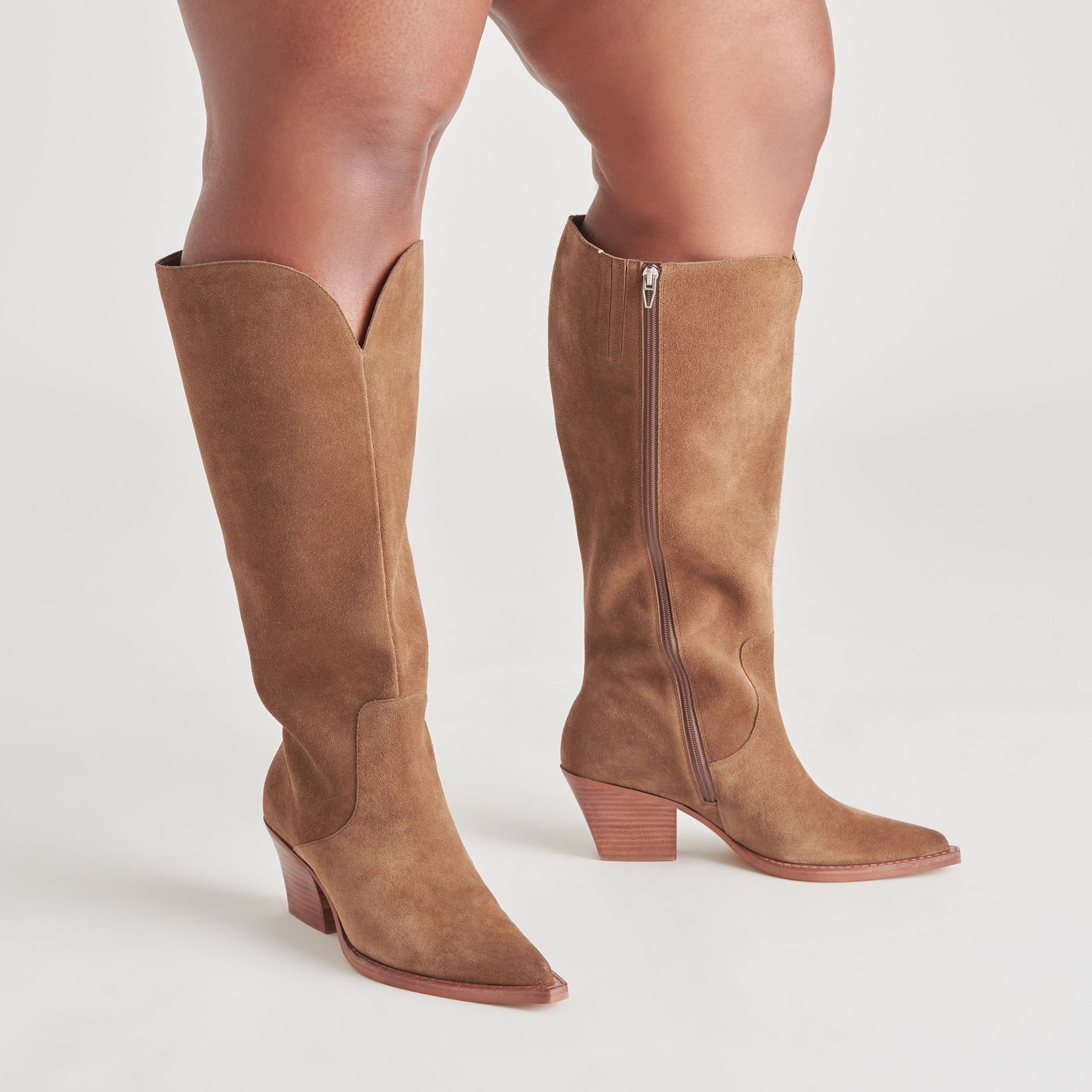 Raj Extra Wide Calf Brown Suede Boots | Suede Wide Calf Boots
 – Dolce Vita Dolce Vita us