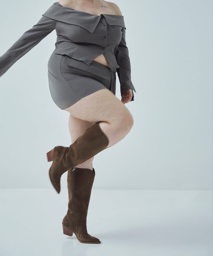 Raj Extra Wide Calf Brown Suede Boots | Suede Wide Calf Boots
 – Dolce Vita Dolce Vita us