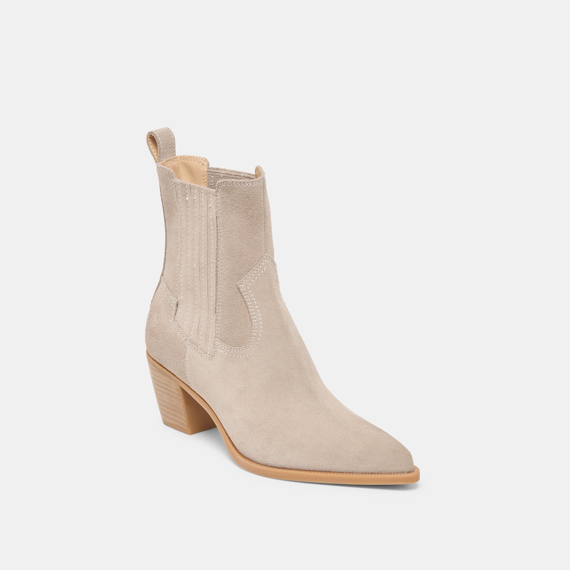 Slim Taupe Suede Booties Dolce Vita Discount
