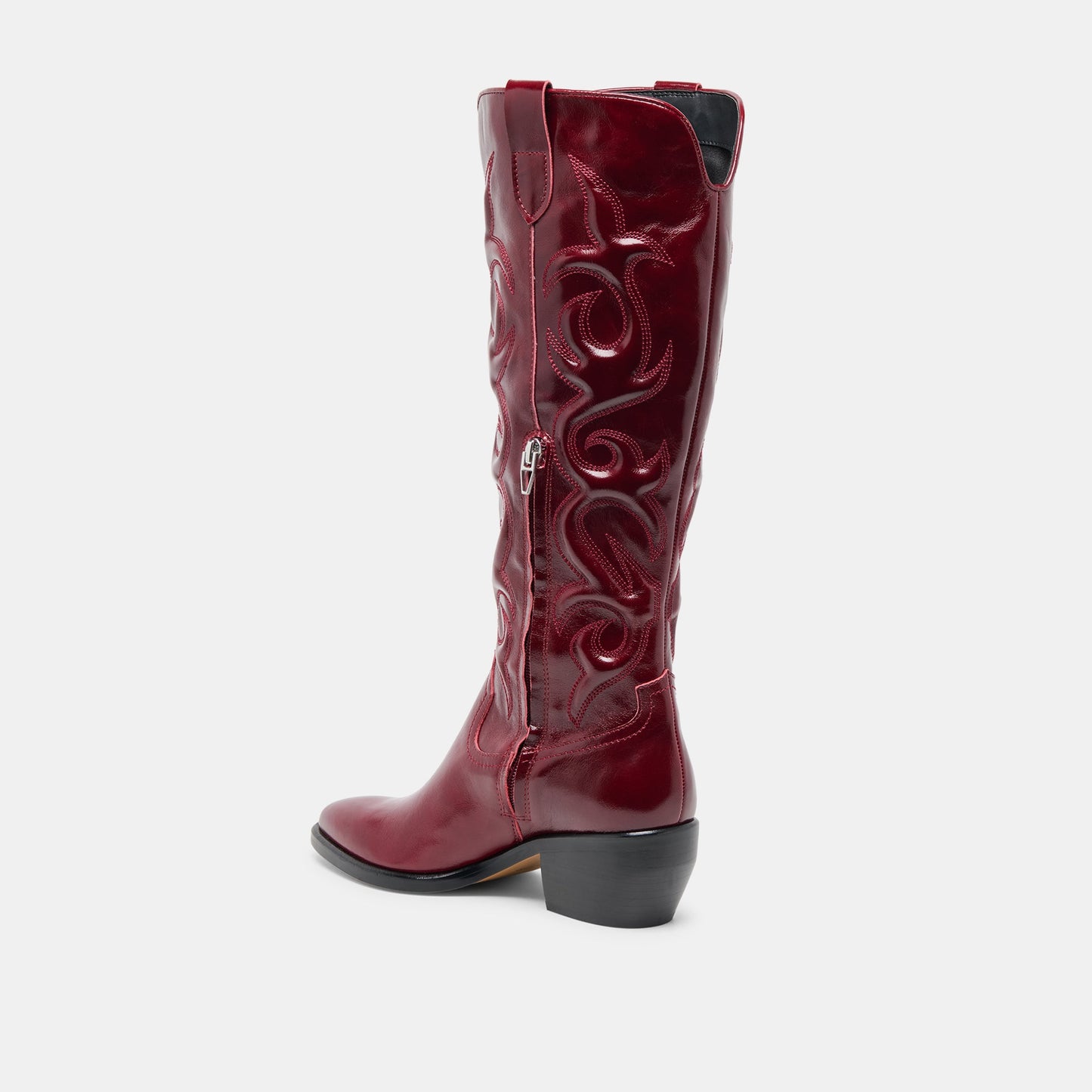 Mirla Oxblood Leather Boots Dolce Vita Online