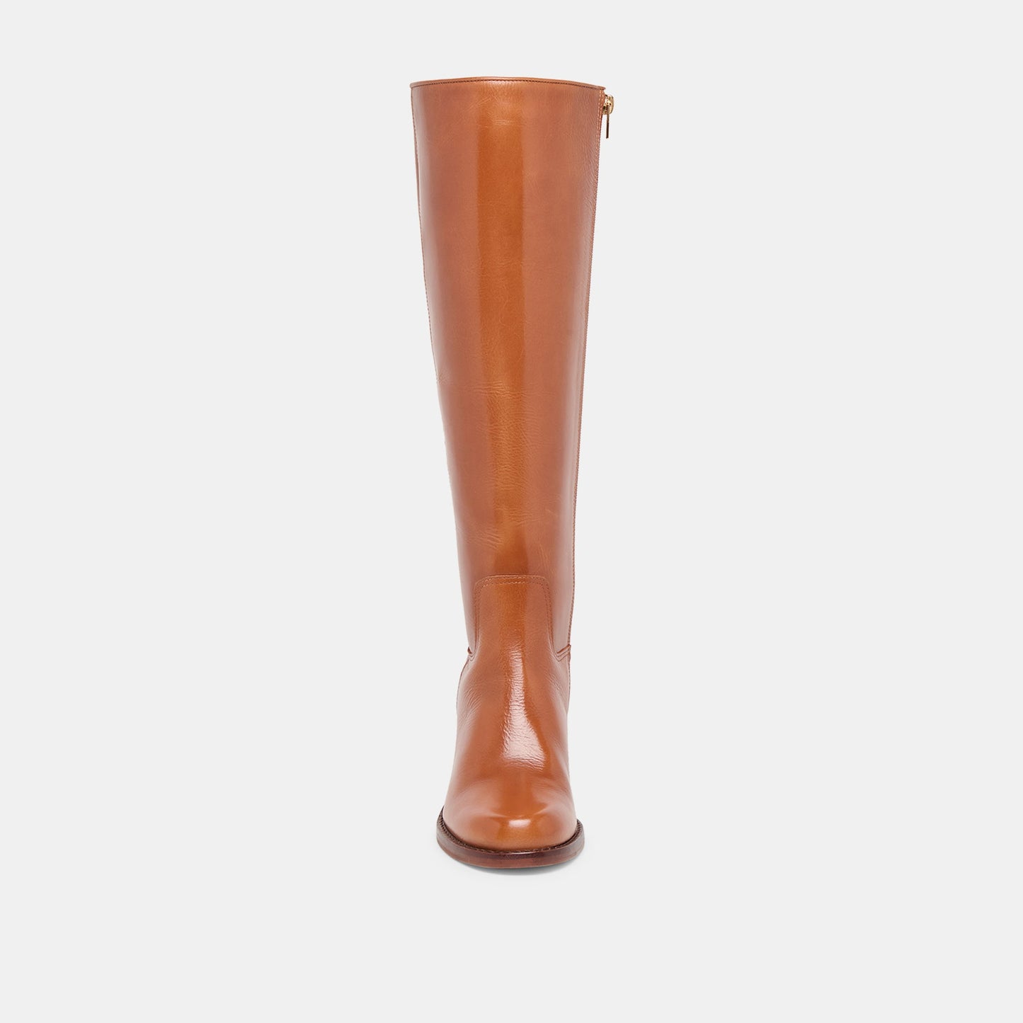 Lucyle Tan Leather Wide Calf Boots Dolce Vita Sale