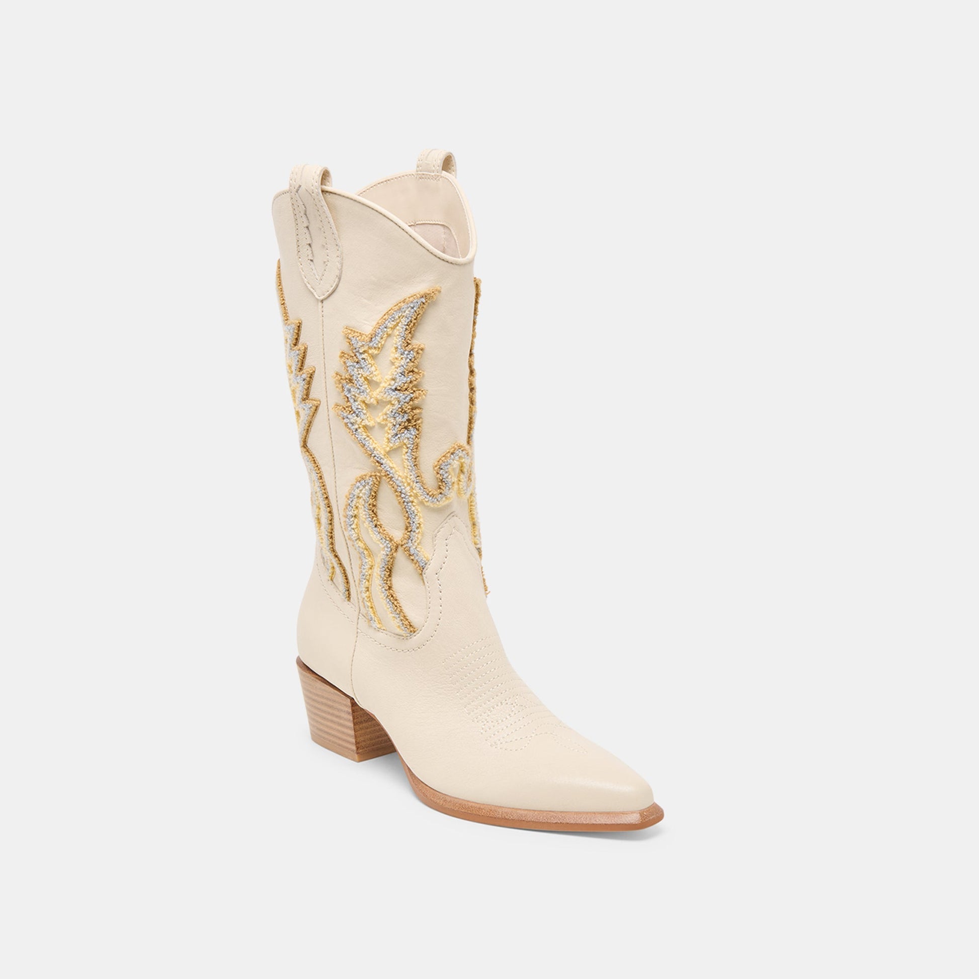 Vila Ivory Leather Boots Dolce Vita On sale