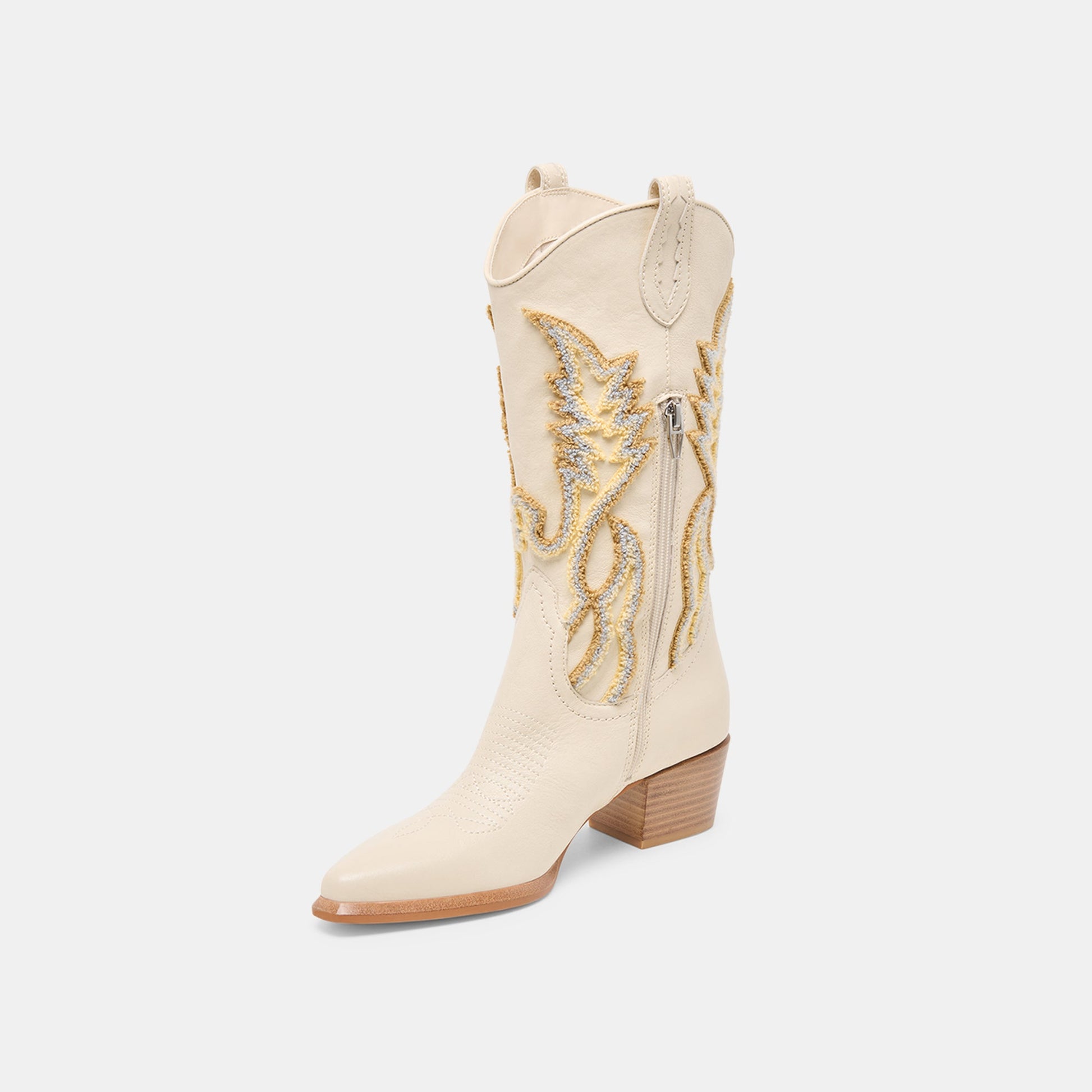 Vila Ivory Leather Boots Dolce Vita On sale
