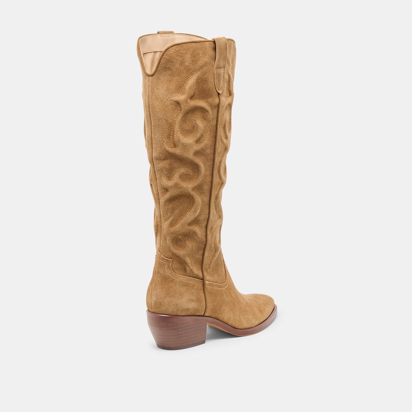 Mirla Lt Brown Suede Boots Dolce Vita us
