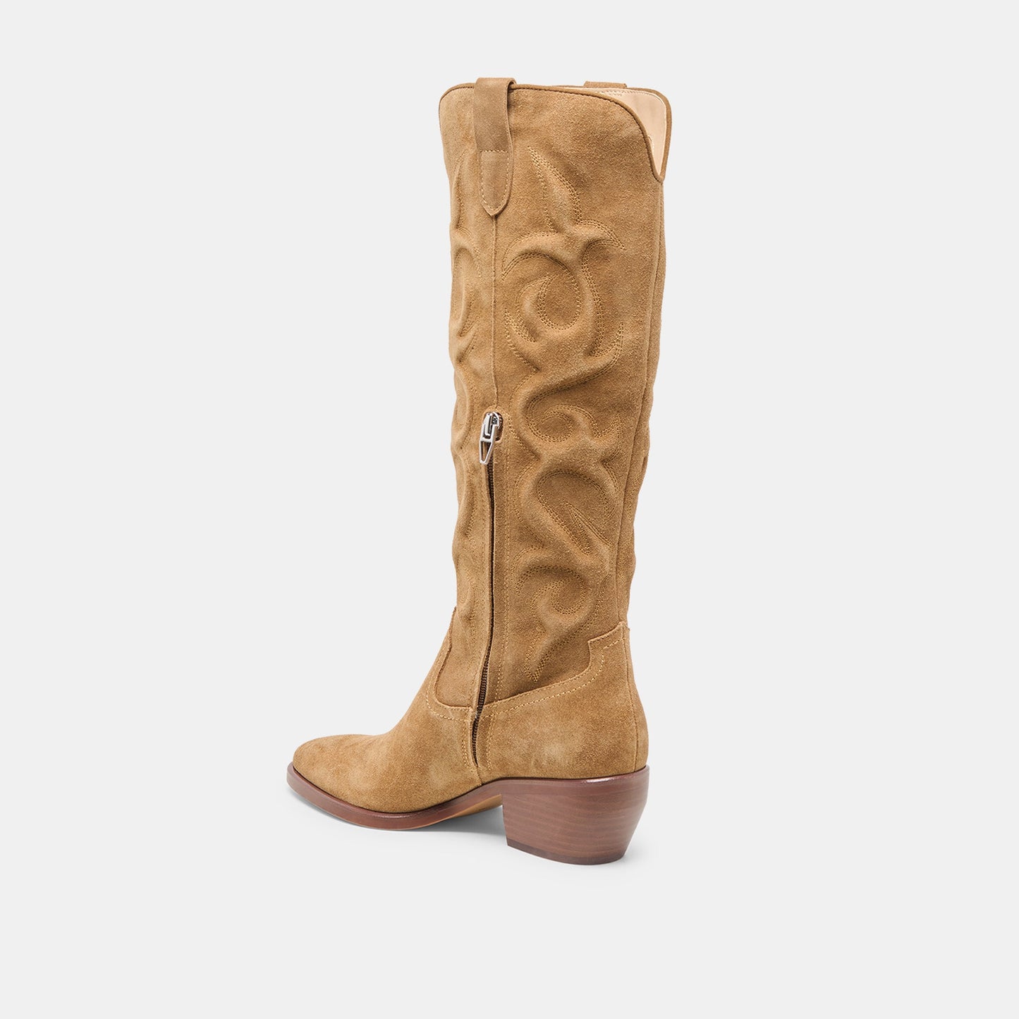Mirla Lt Brown Suede Boots Dolce Vita us