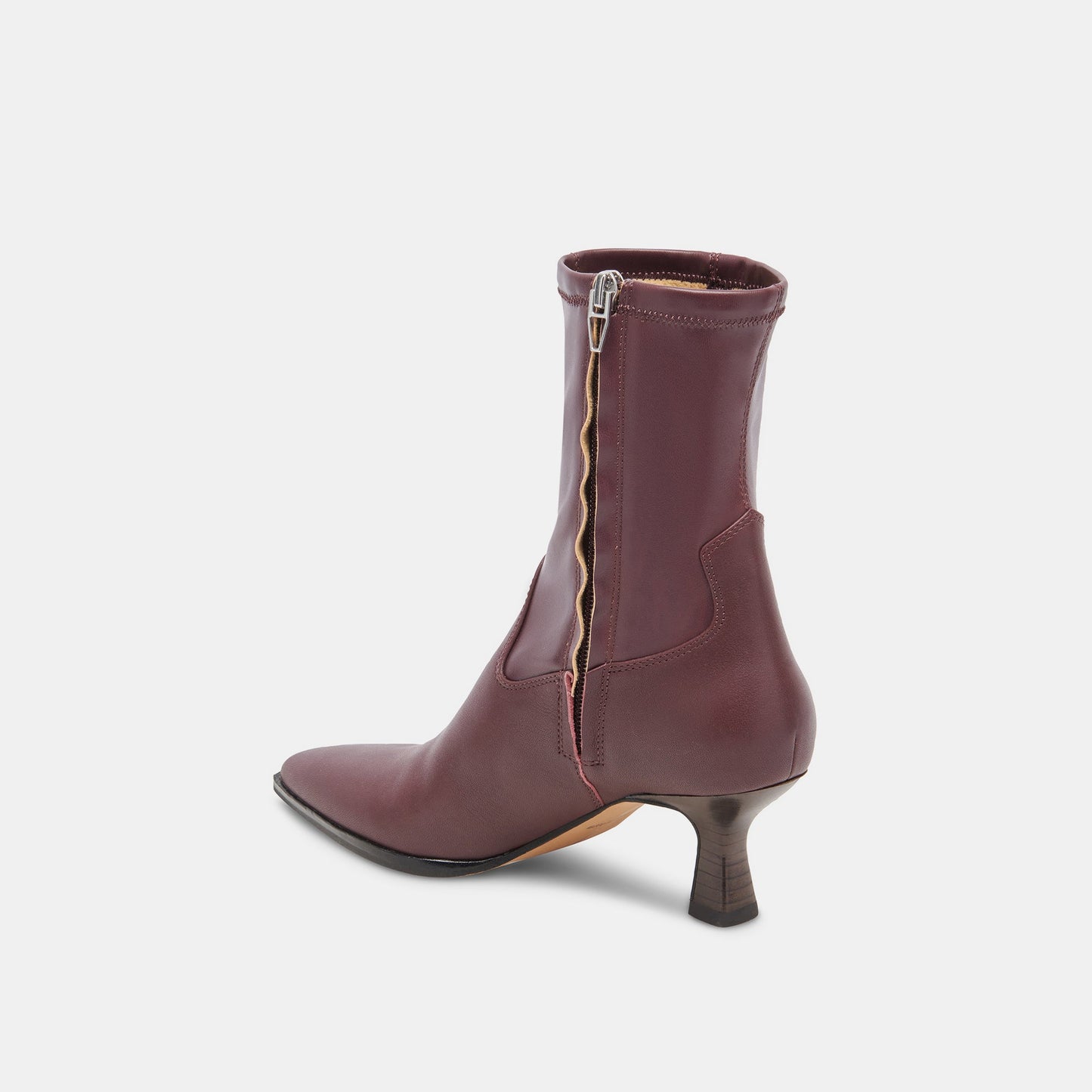 Arya Wine Leather Boots | Rich Leather Wine Boots with Skinny Heel
 – Dolce Vita Dolce Vita Outlet