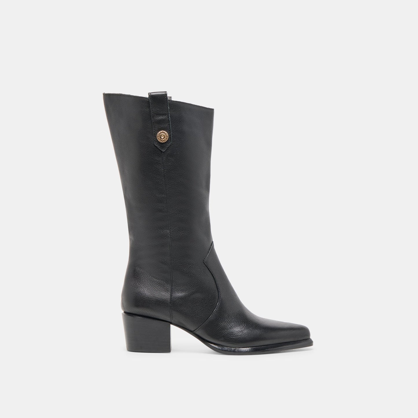 Vern Black Leather Boots Dolce Vita On sale