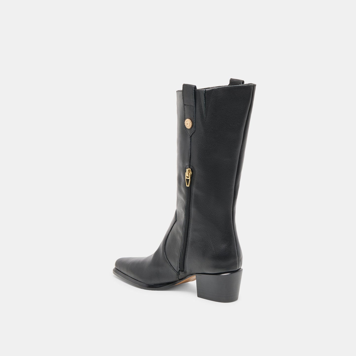 Vern Black Leather Boots Dolce Vita On sale