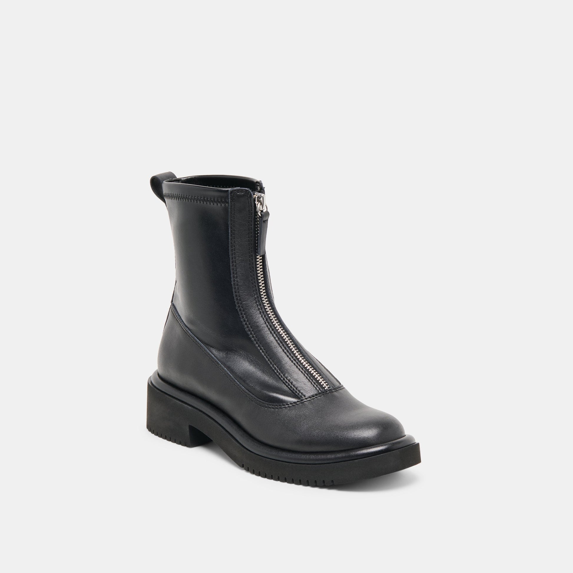 Shante Black Leather Boots Dolce Vita For sale