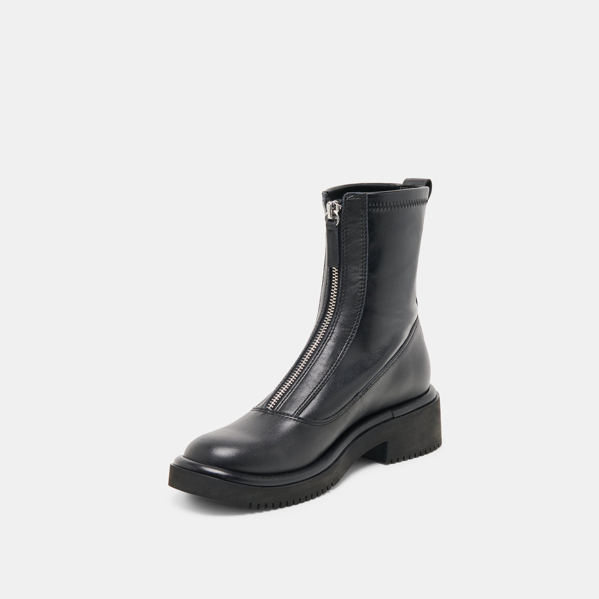 Shante Black Leather Boots Dolce Vita For sale