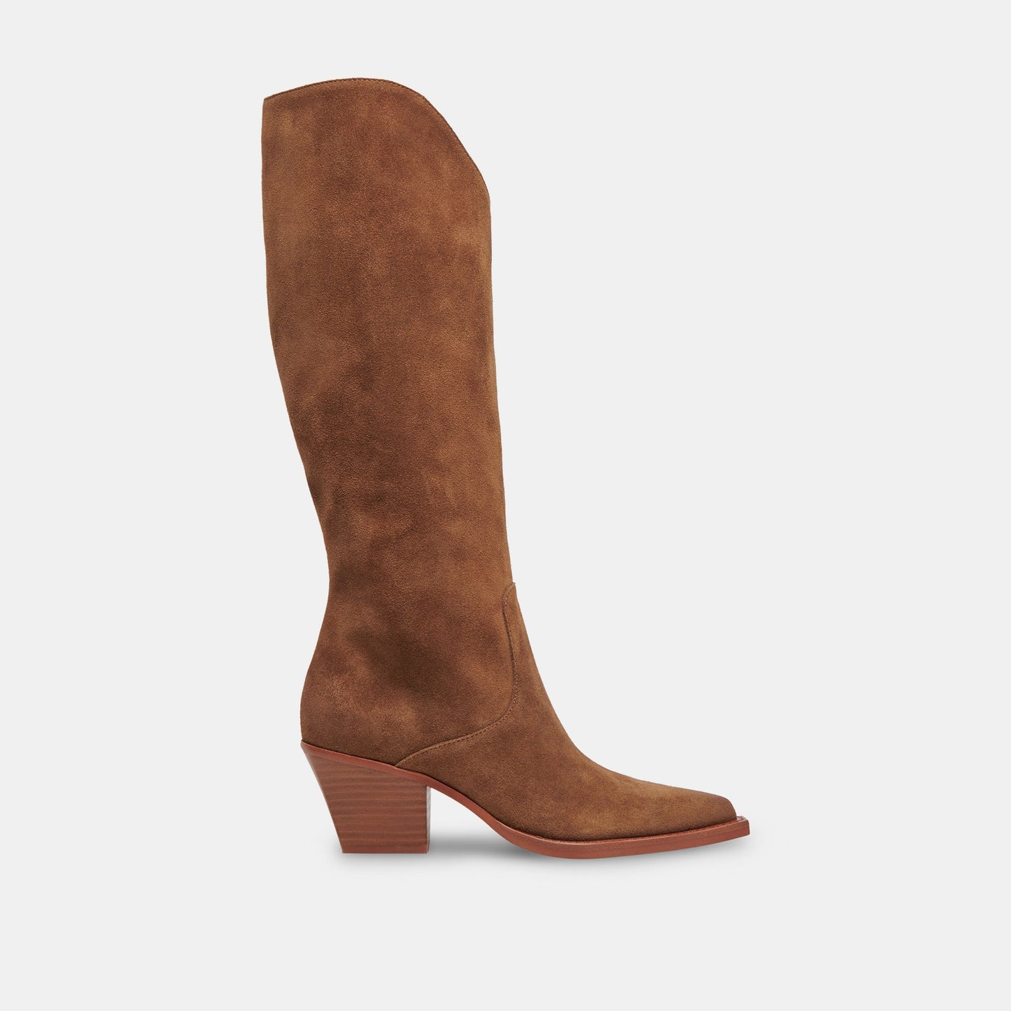 RAJ Wide Calf Boots Brown Suede | Women's Brown Suede Knee-High Boots
 – Dolce Vita Dolce Vita Discount