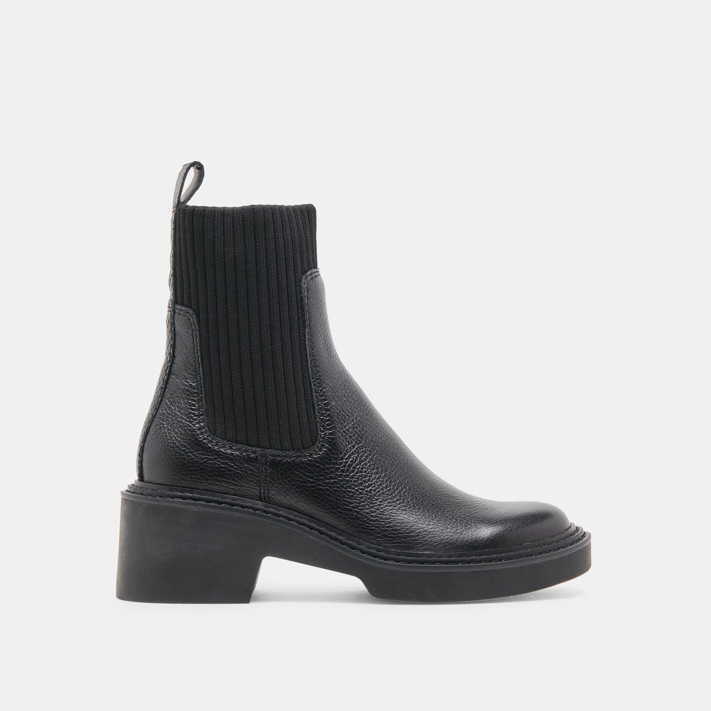 Hilora H2O Waterproof Black Leather Boots Dolce Vita On sale